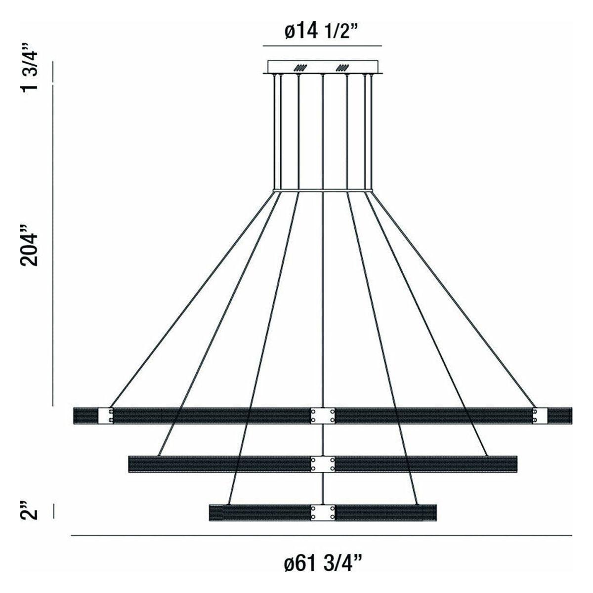 Eurofase - Admiral Chandelier - Lights Canada