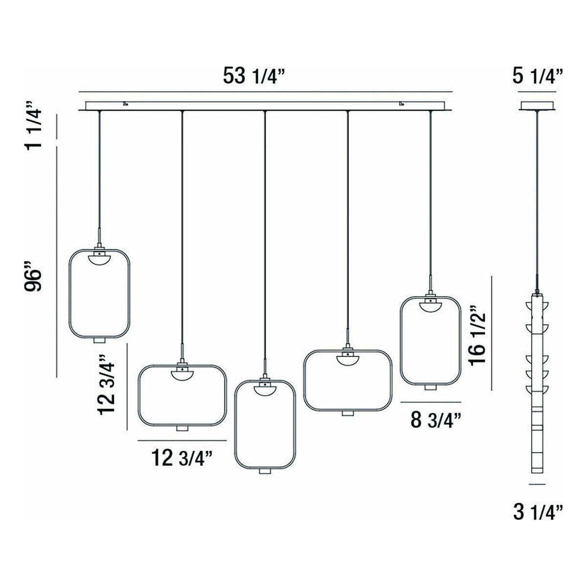 Eurofase - Dagmar Chandelier - Lights Canada