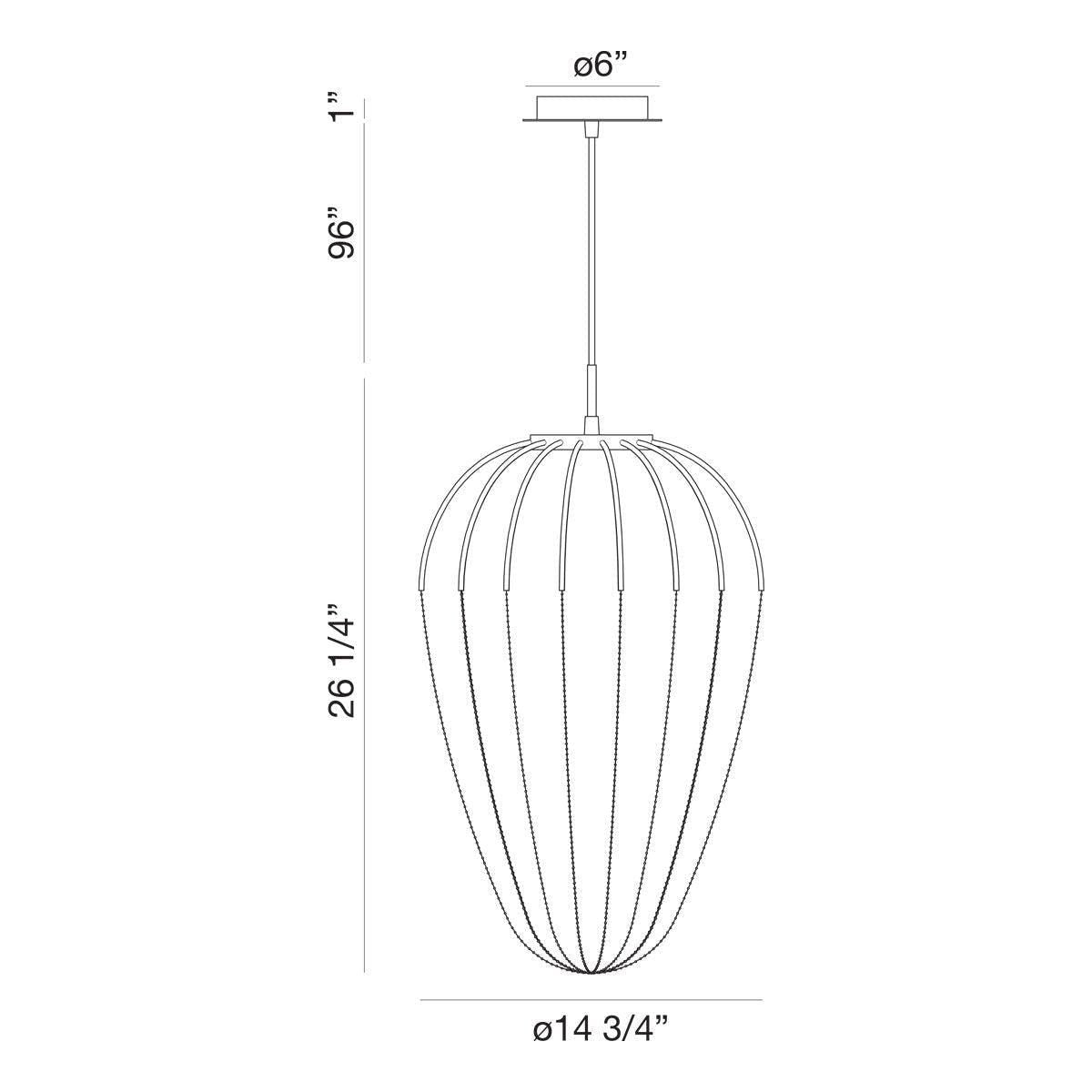 Eurofase - Frusta Pendant - Lights Canada