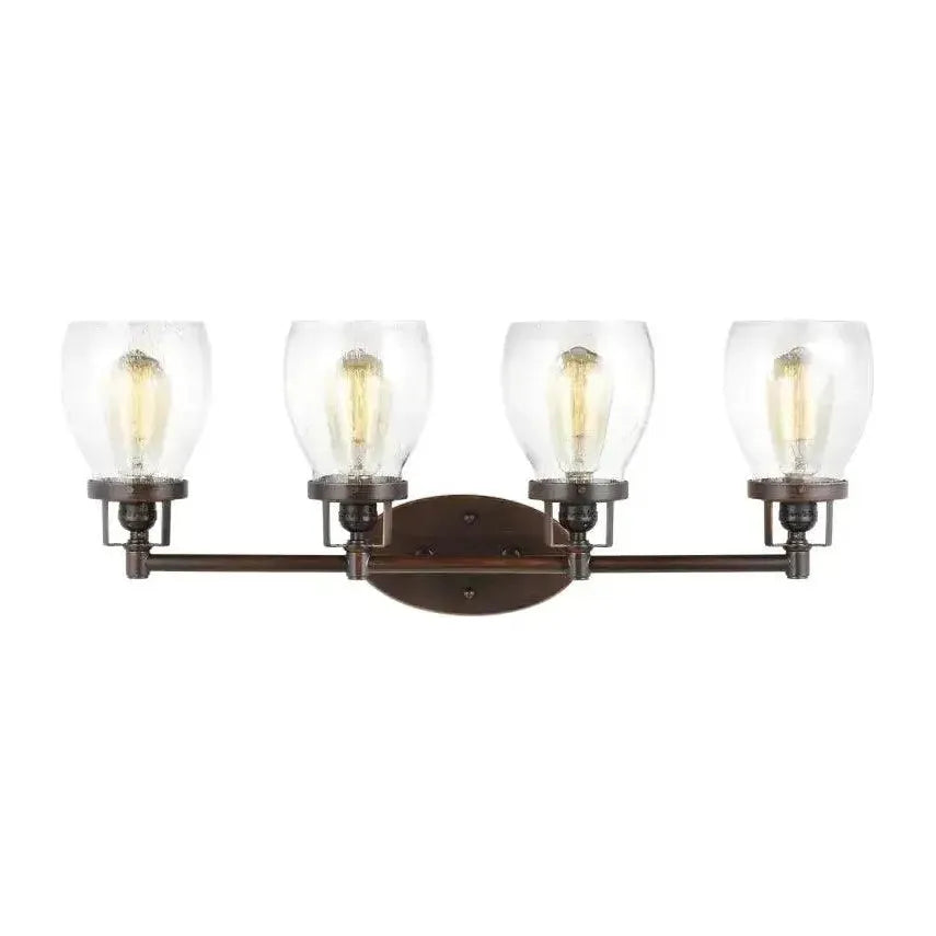 Generation Lighting - Belton Four Light Wall / Bath (with Bulbs) - Lights Canada
