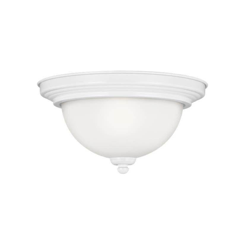 Generation Lighting - Geary One Light Flush Mount (with Bulbs) - Lights Canada