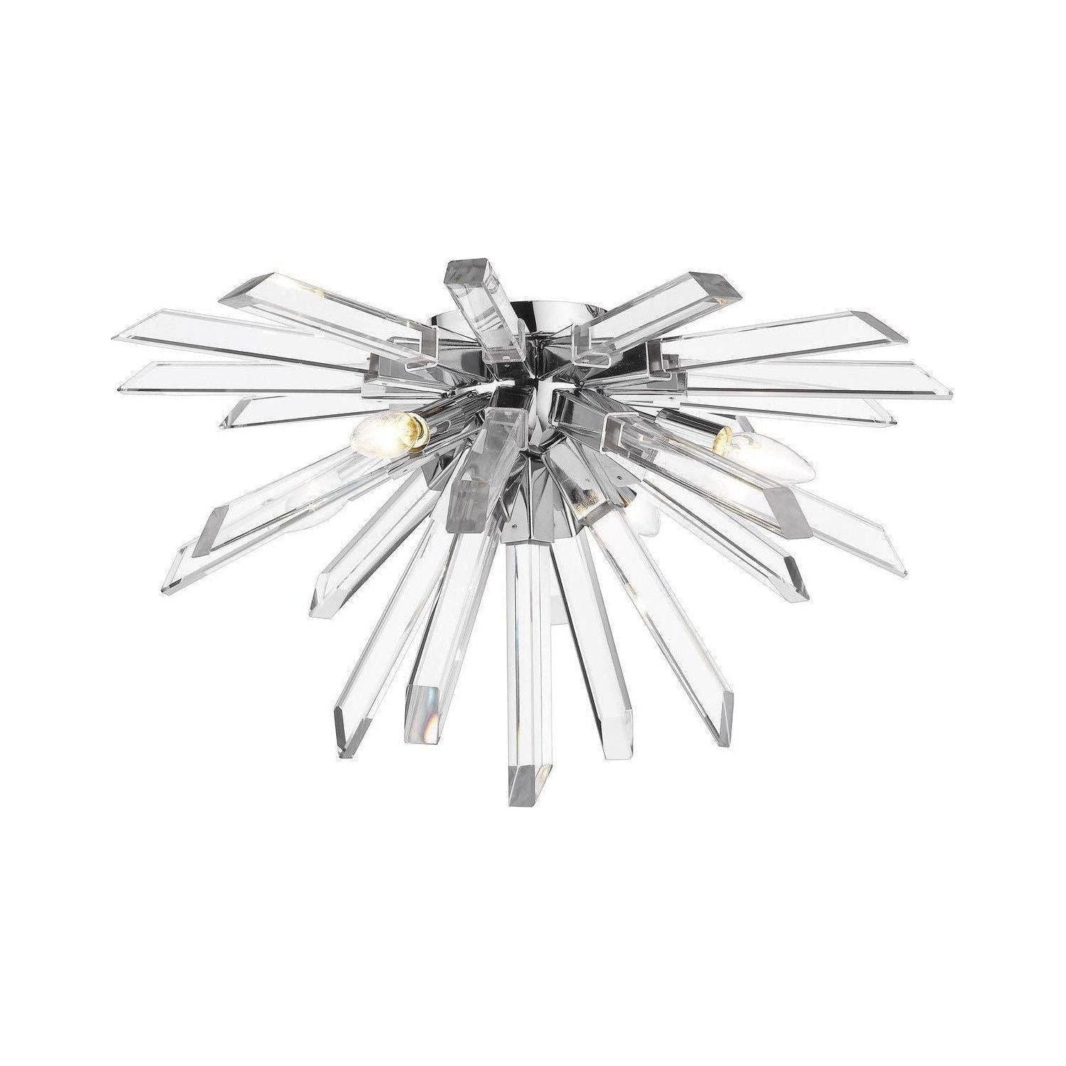 Z-Lite - Burst Flush Mount - Lights Canada