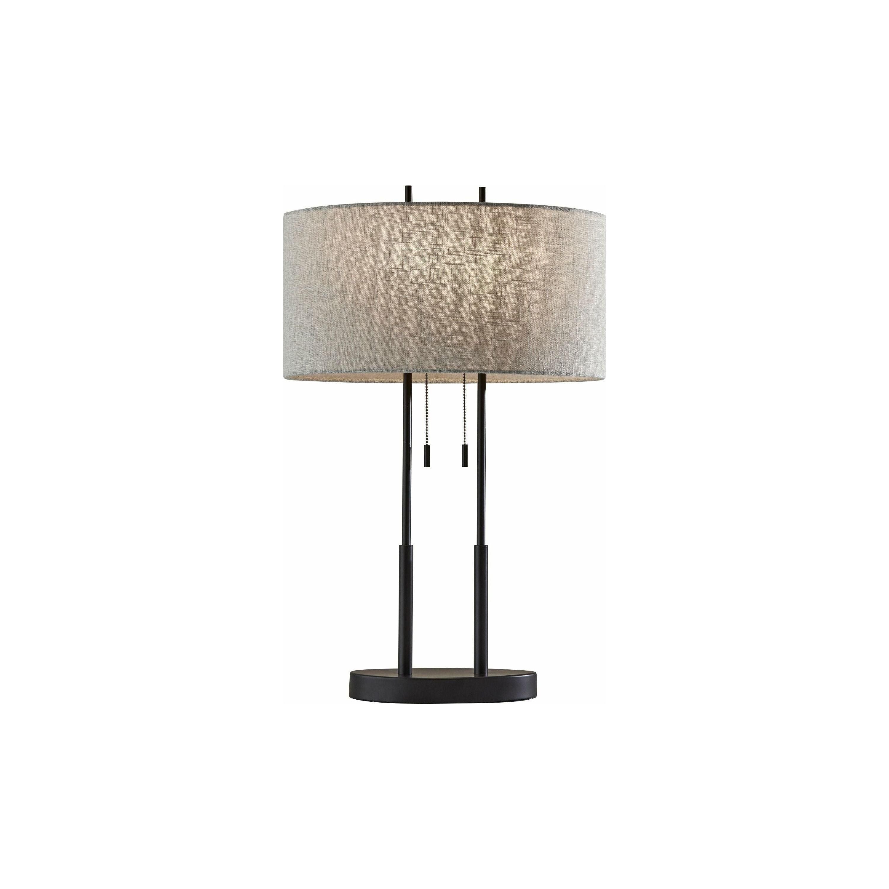 Adesso - Duet Table Lamp - Lights Canada