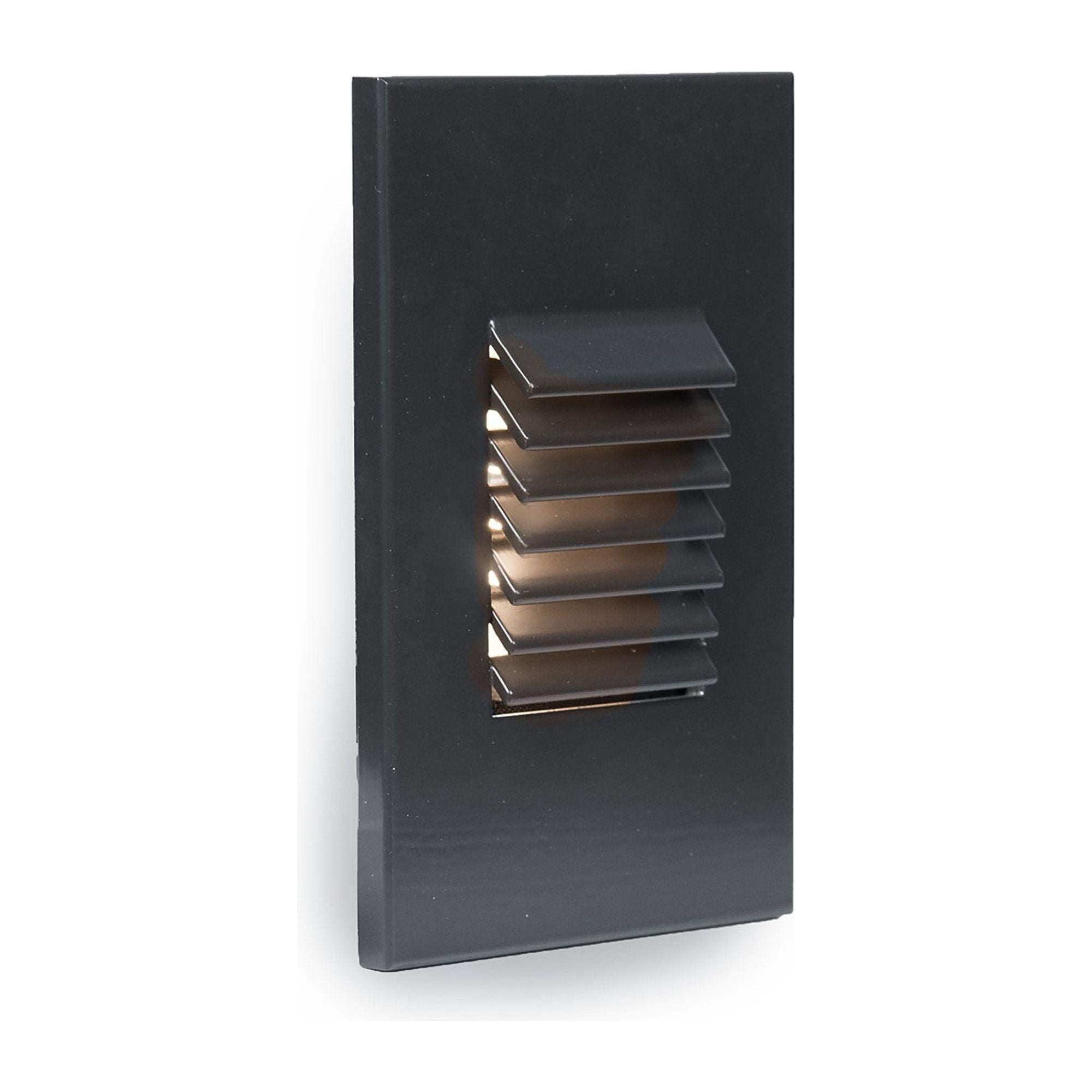 WAC Lighting - LED 12V Vertical Louvered Indoor/Outdoor Step and Wall Light - Lights Canada