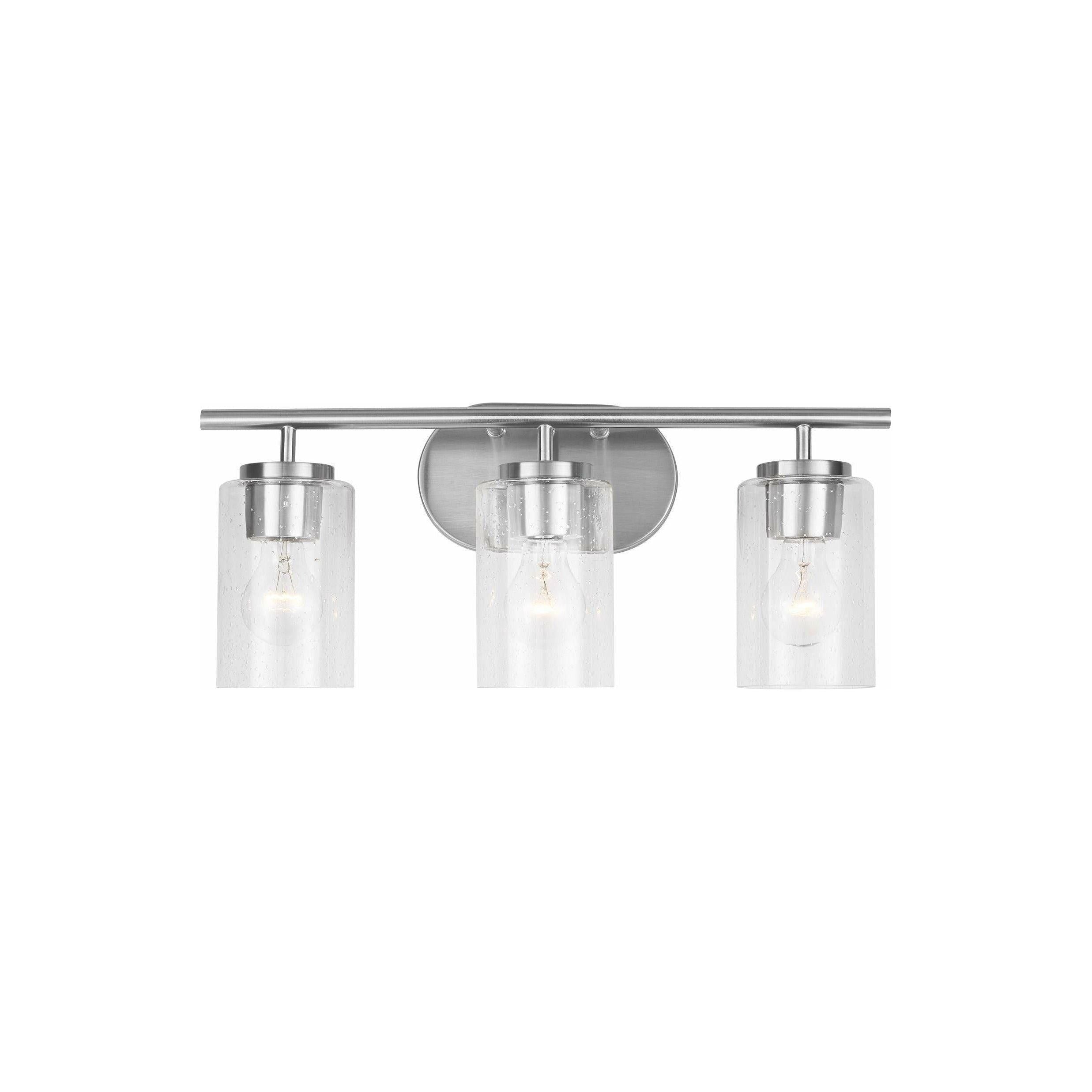 Generation Lighting - Oslo 3-Light Vanity Light (with Bulbs) - Lights Canada