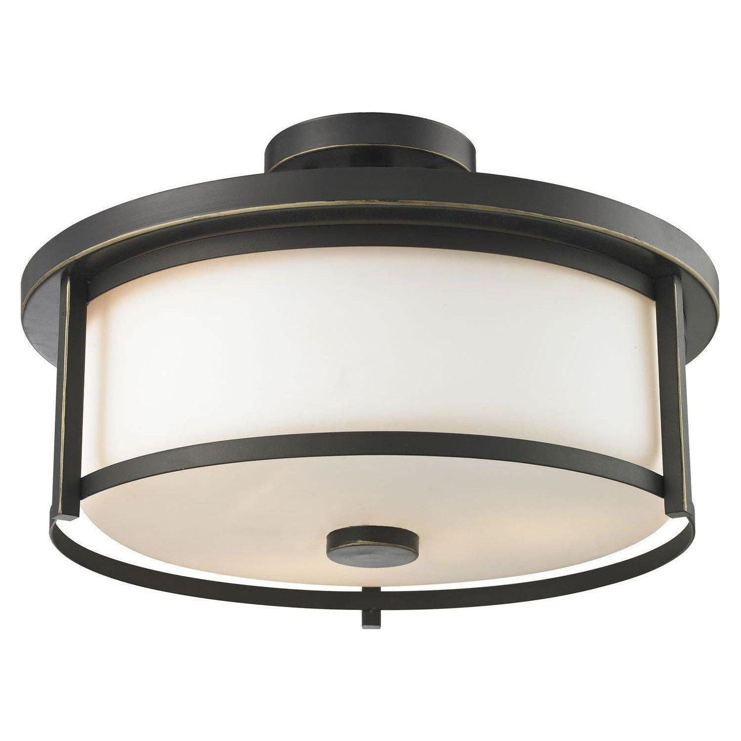 Z-Lite - Savannah Semi Flush Mount - Lights Canada