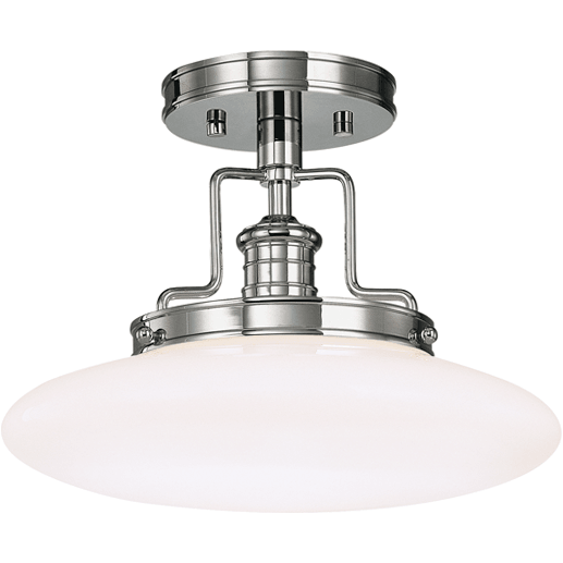 Hudson Valley Lighting - Beacon 1 Light Semi Flush - Lights Canada