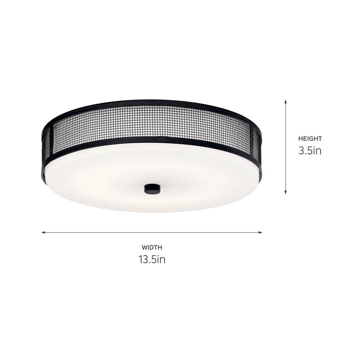 Kichler - Ceiling Space 13.25" LED Flush Mount - Lights Canada