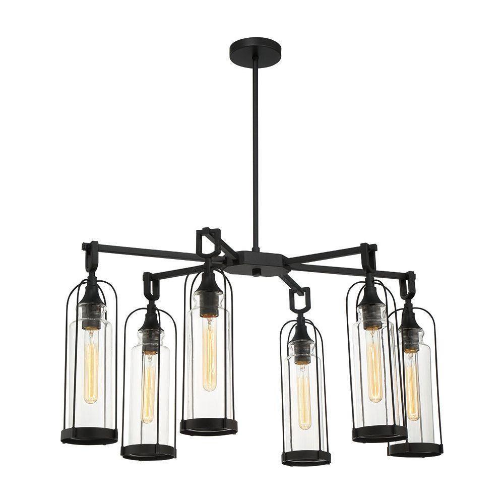 Eurofase - Yasmin 35" 6 Light Outdoor Chandelier - Lights Canada