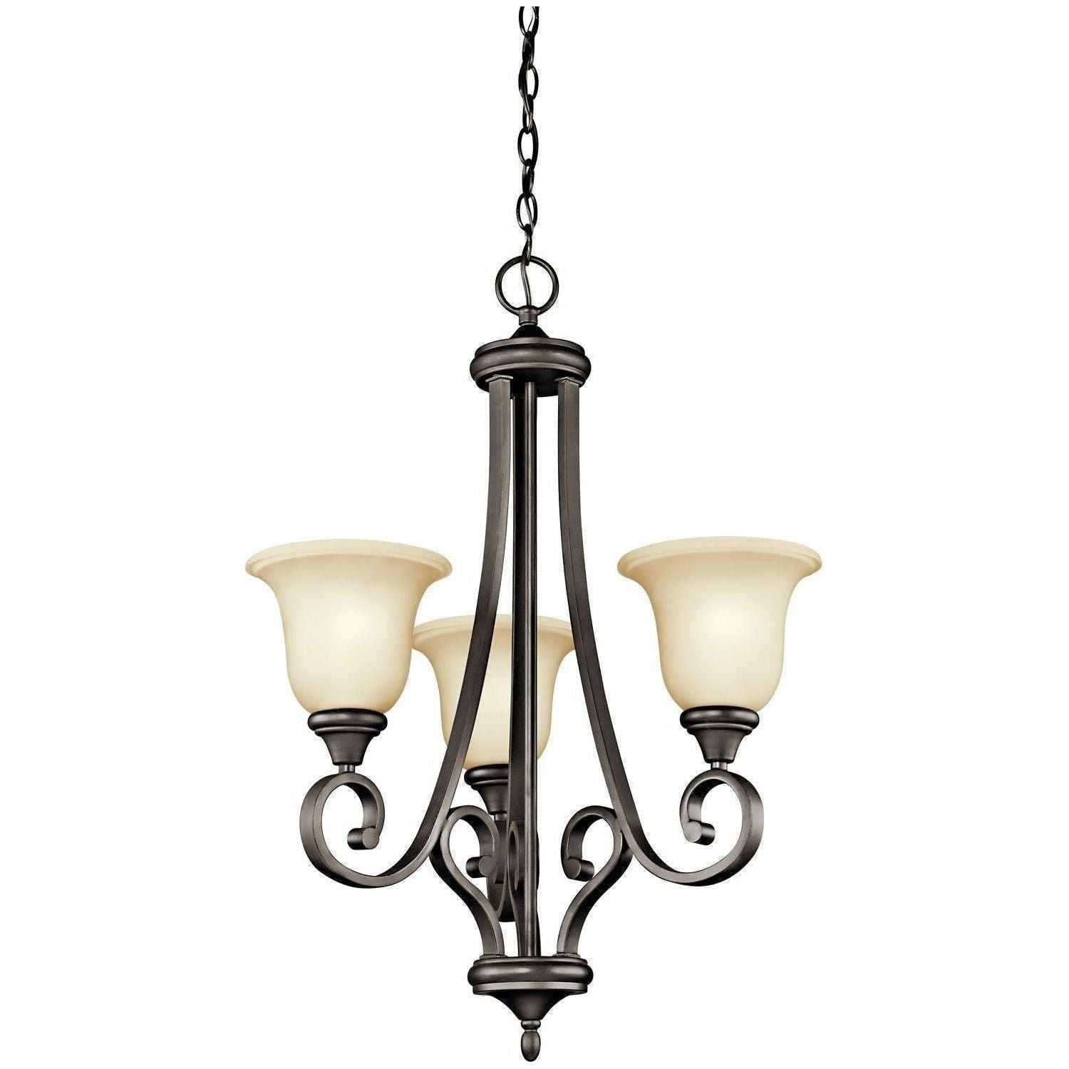 Kichler - Kichler Monroe Chandelier 3Lt LED - Lights Canada
