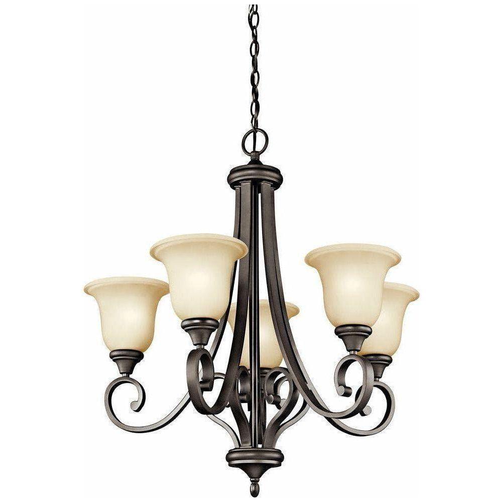 Kichler - Kichler Monroe Chandelier 5Lt LED - Lights Canada