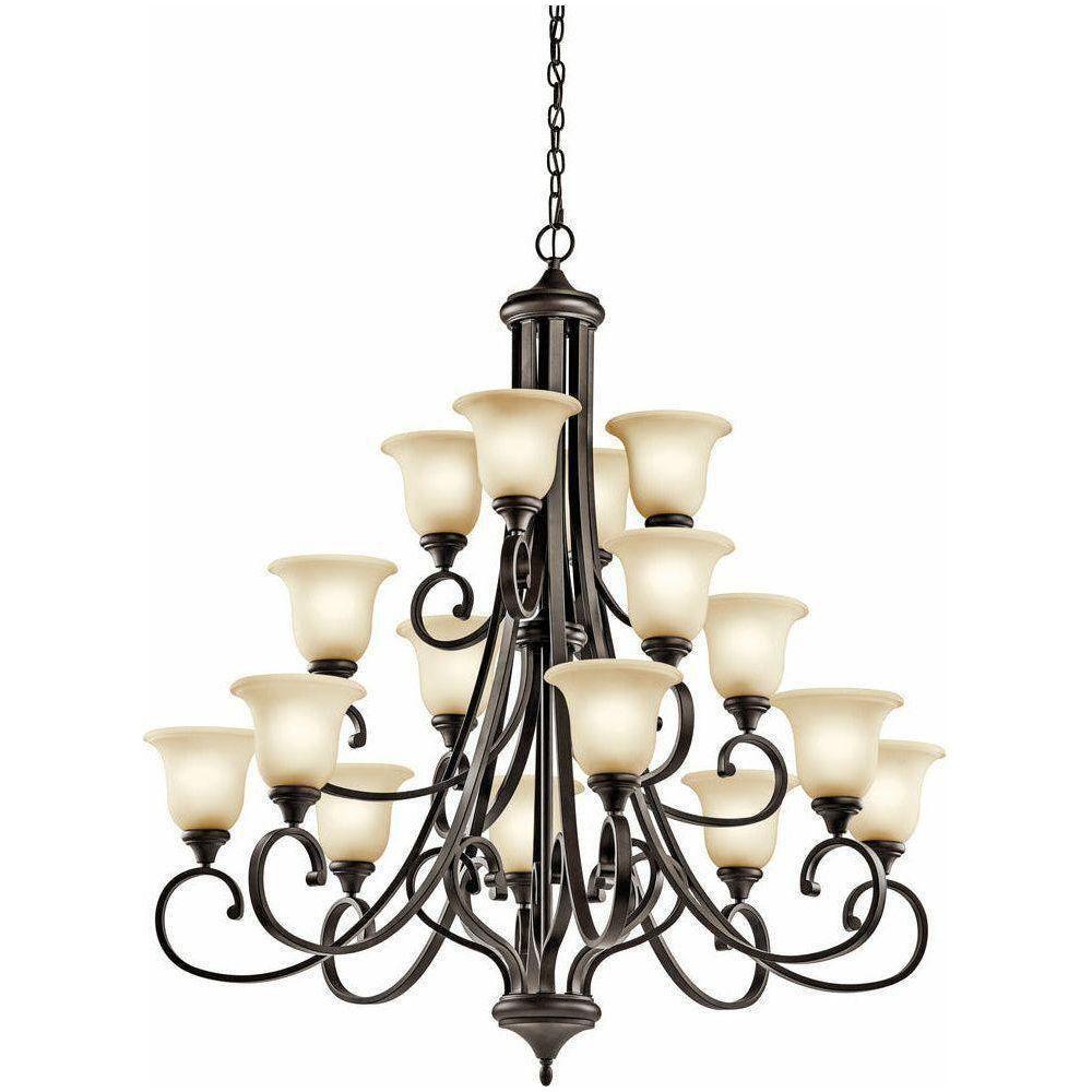 Kichler - Kichler Monroe Chandelier 16Lt LED - Lights Canada