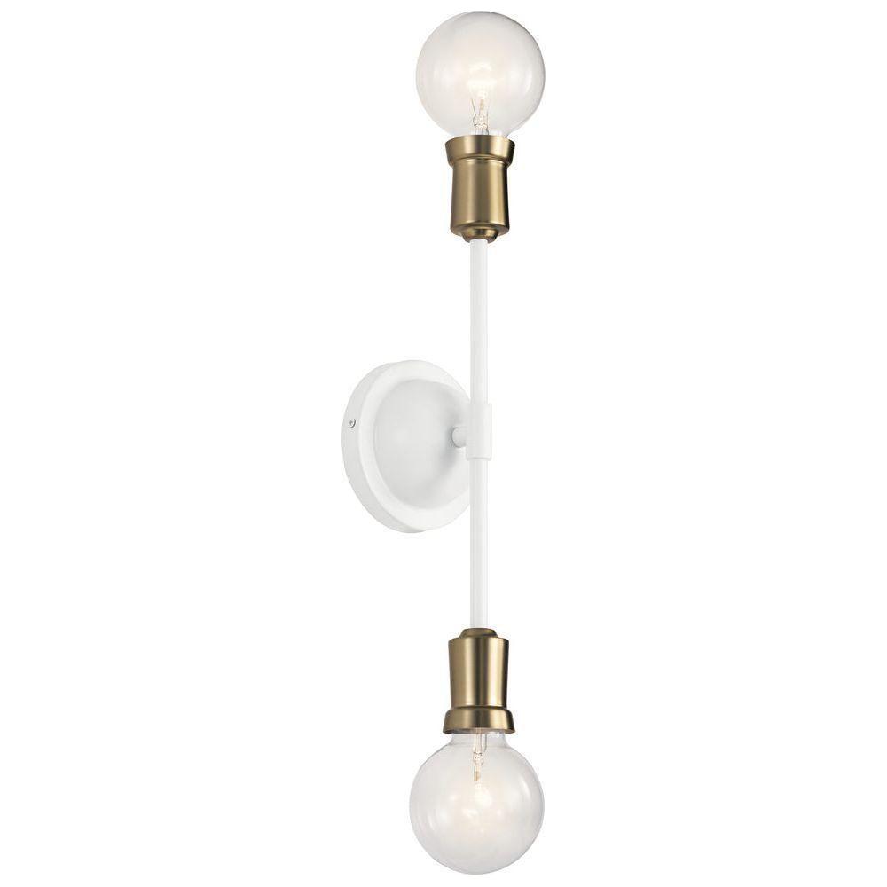 Kichler - Kichler Armstrong Wall Sconce 2 Light - Lights Canada