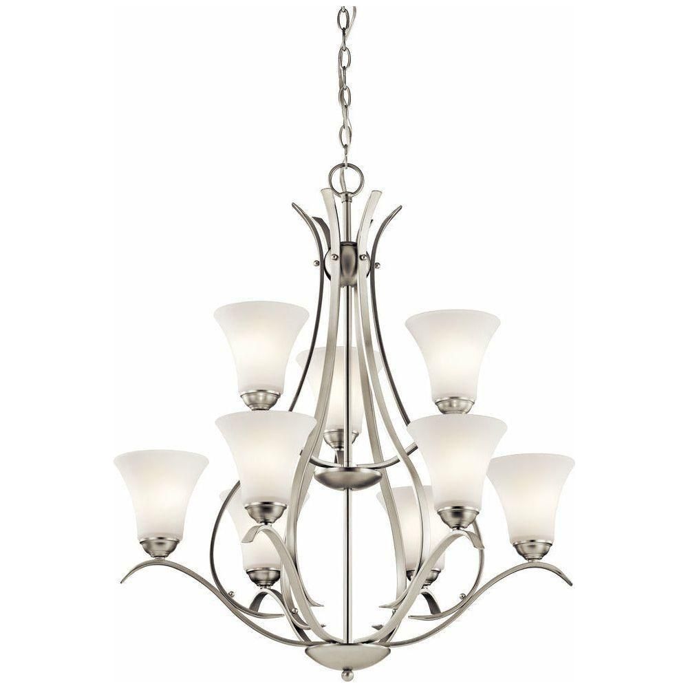 Kichler - Kichler Keiran Chandelier 9Lt LED - Lights Canada