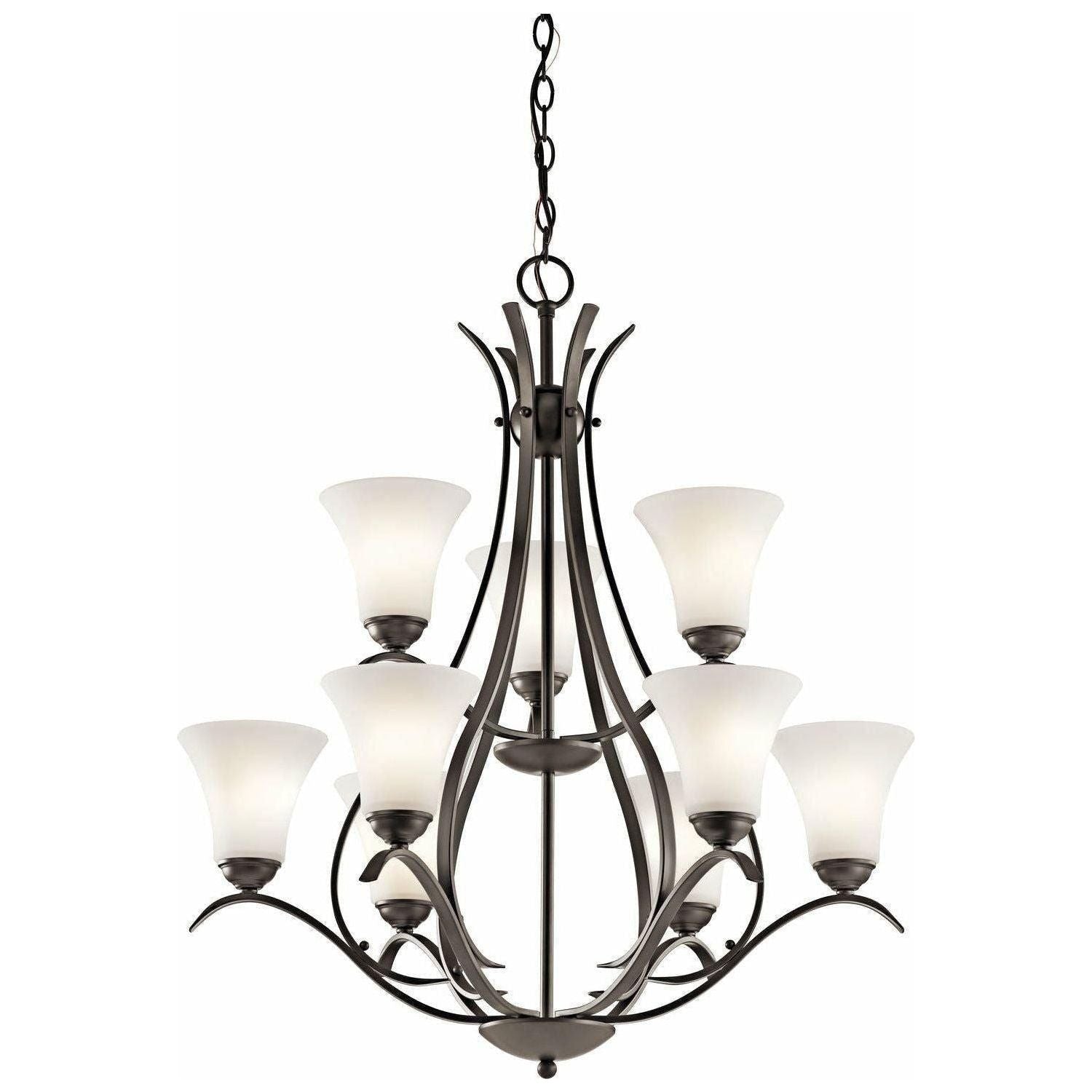 Kichler - Kichler Keiran Chandelier 9Lt LED - Lights Canada