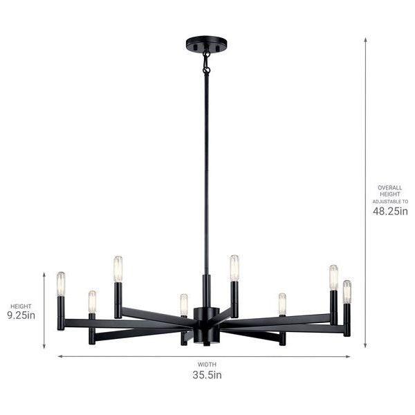 Kichler - Erzo Chandelier - Lights Canada