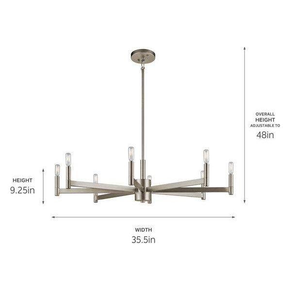 Kichler - Erzo Chandelier - Lights Canada