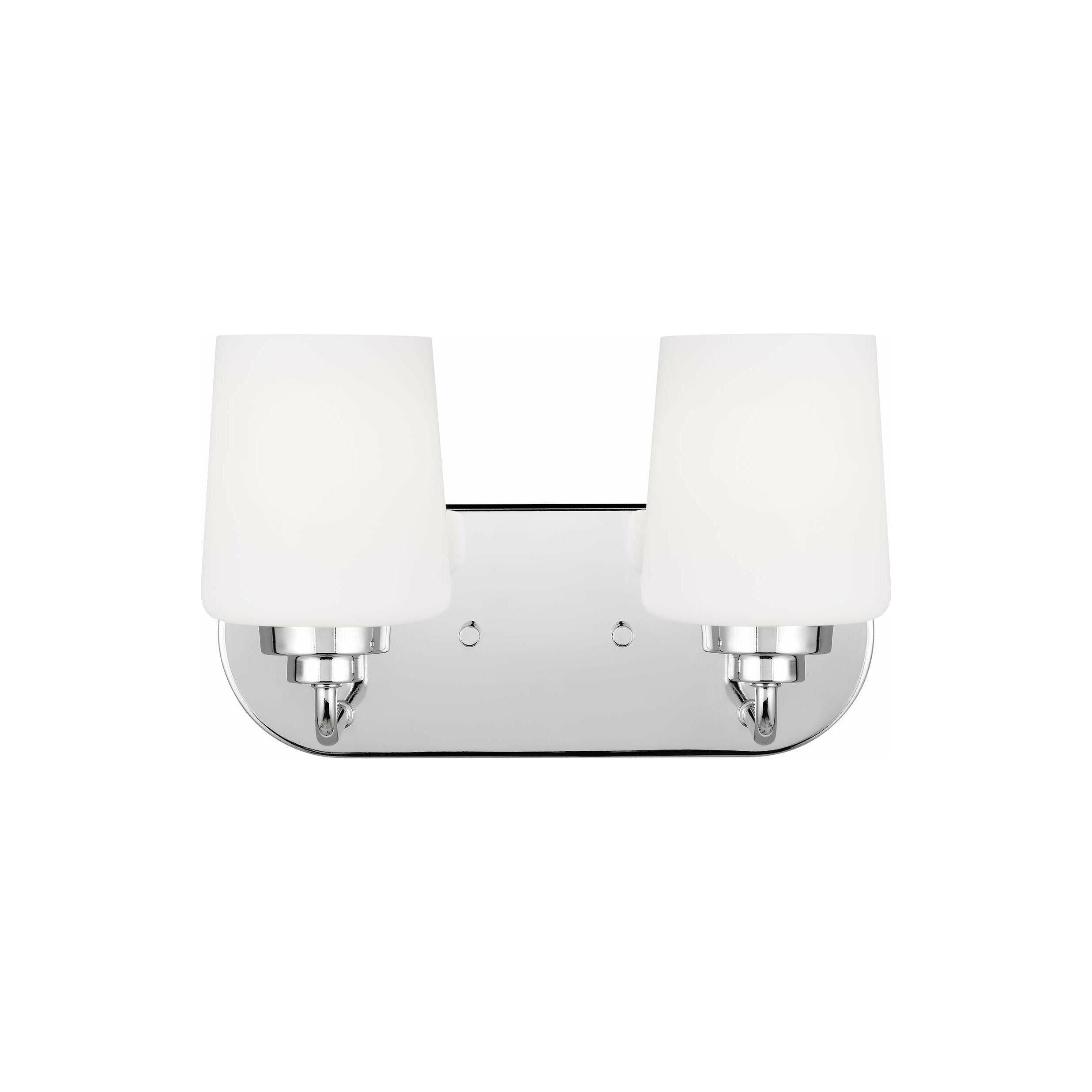 Generation Lighting - Windom 2-Light Vanity Light (with Bulbs) - Lights Canada