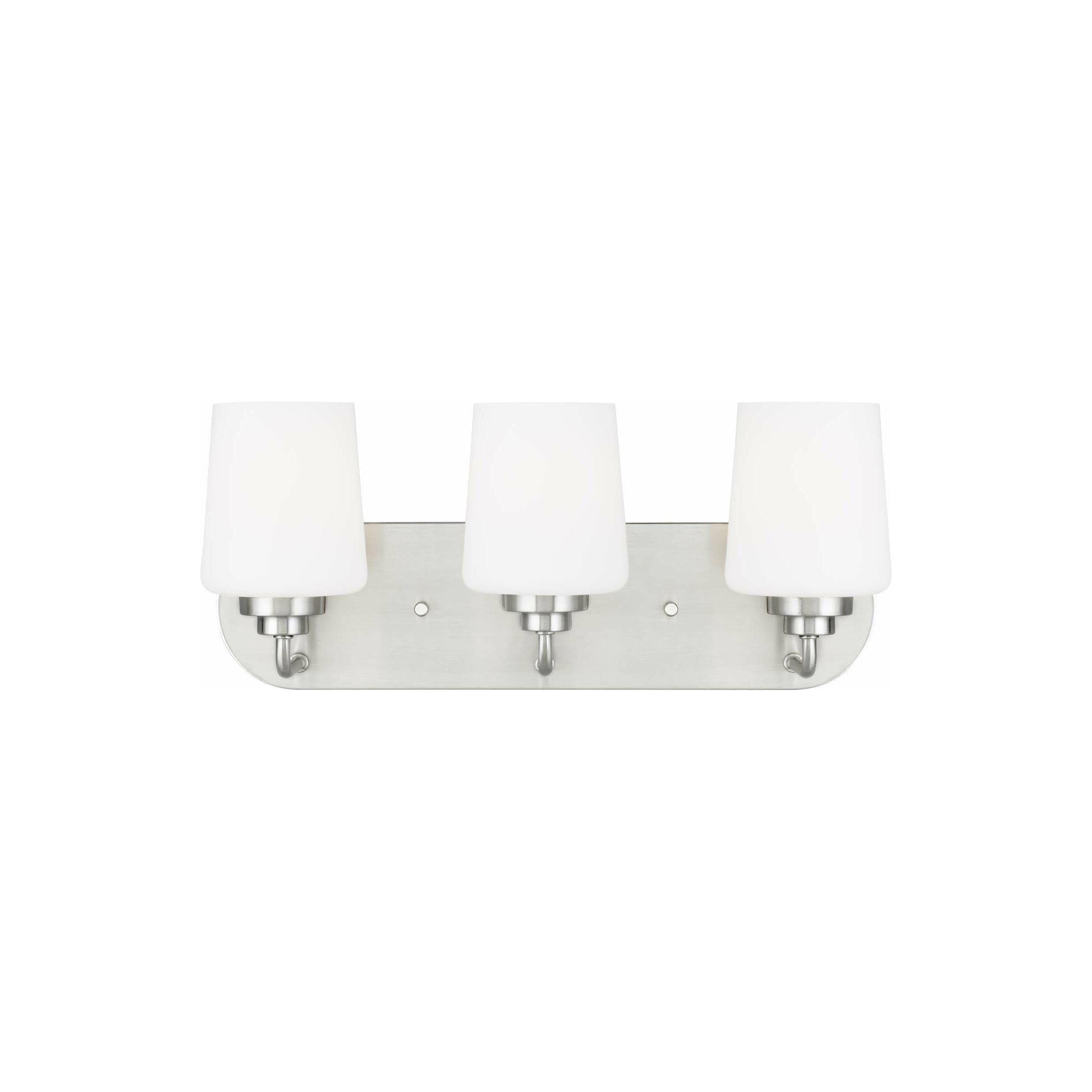 Generation Lighting - Windom 3-Light Vanity Light (with Bulbs) - Lights Canada