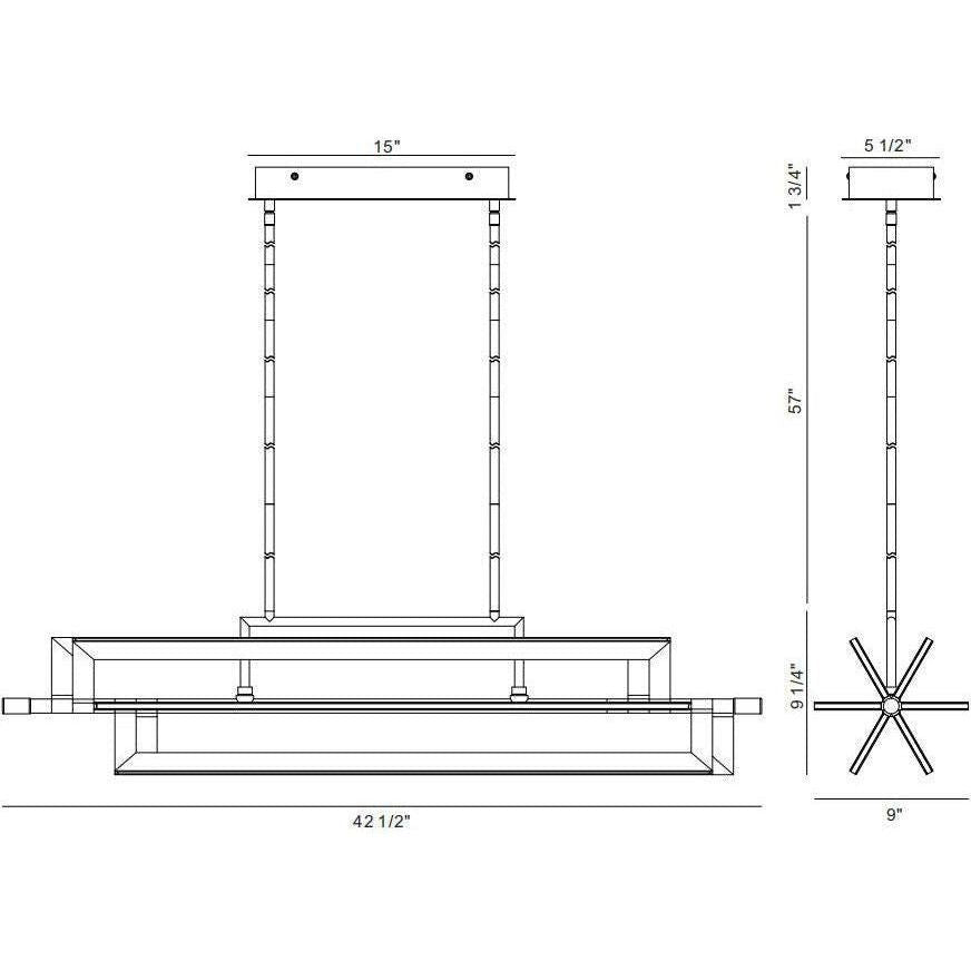 Eurofase - Livra 1 Light Chandelier - Lights Canada