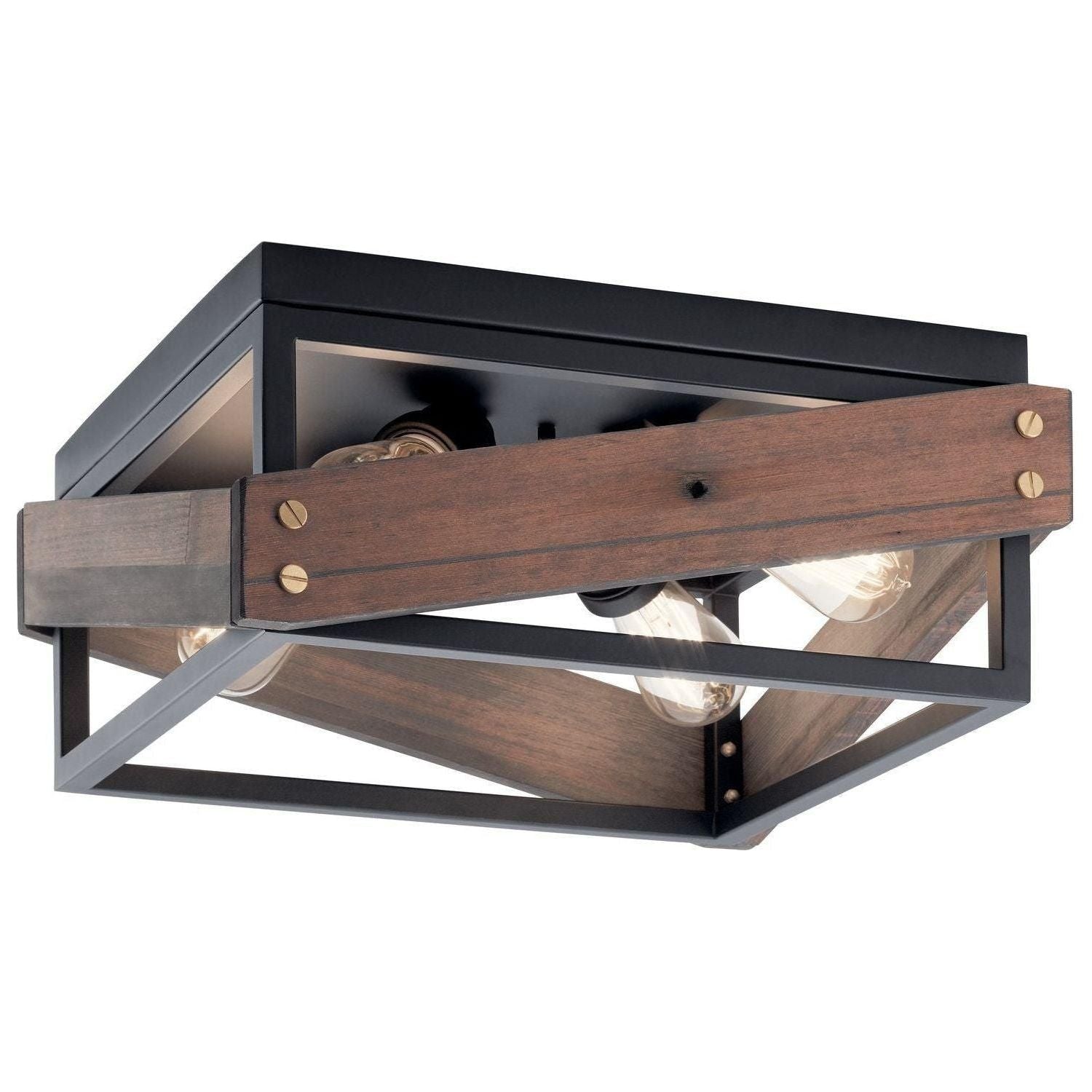 Kichler - Fulton Cross Flush Mount - Lights Canada