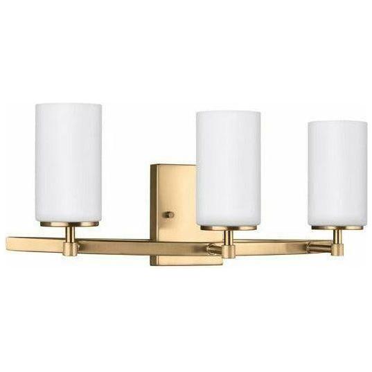 Generation Lighting - Alturas 3-Light Vanity Light (with Bulbs) - Lights Canada