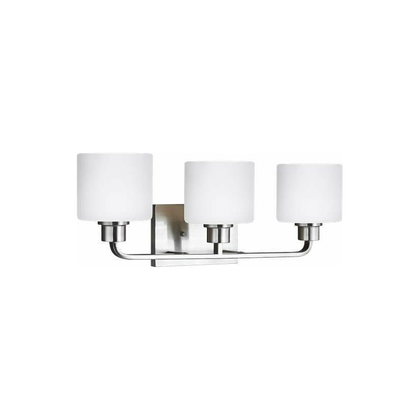 Generation Lighting - Canfield 3-Light Vanity Light (with Bulbs) - Lights Canada
