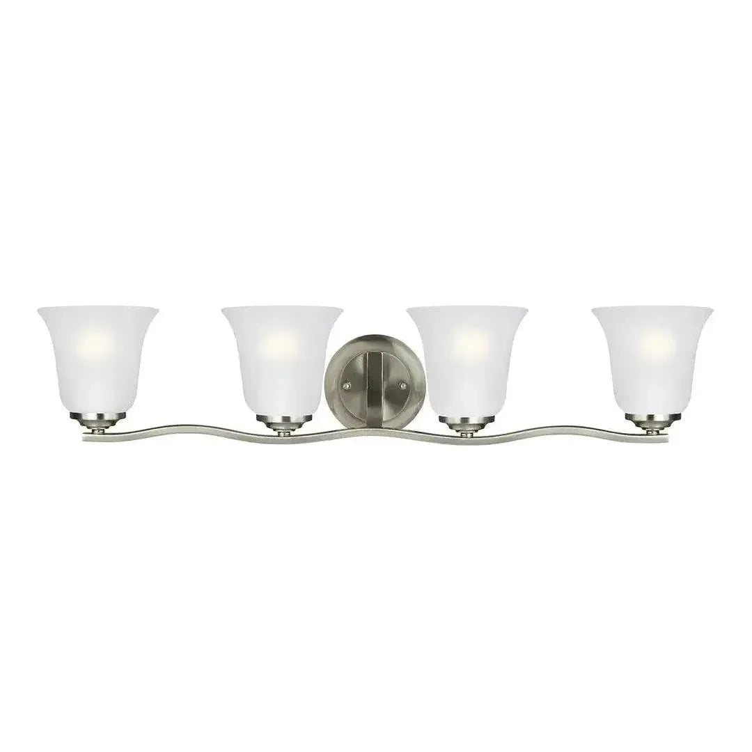 Generation Lighting - Emmons Four Light Wall / Bath (with Bulbs) - Lights Canada
