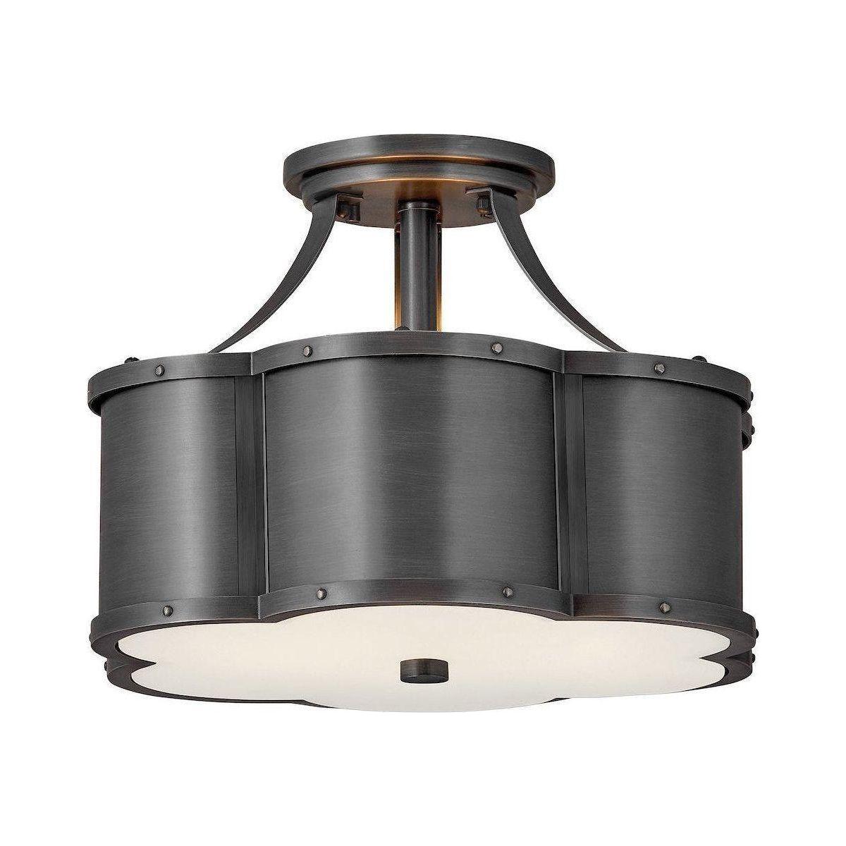 Hinkley - Chance Semi Flush Mount - Lights Canada