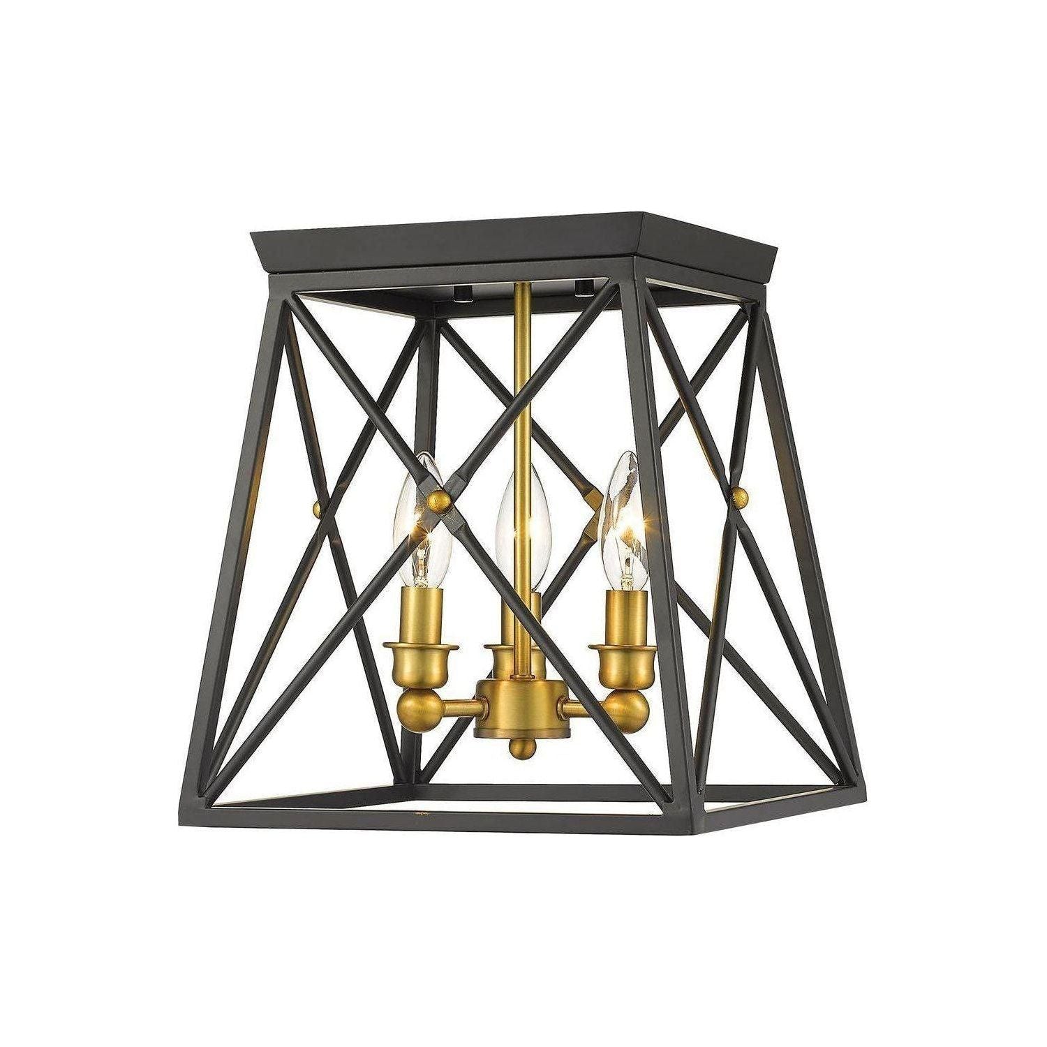 Z-Lite - Trestle Flush Mount - Lights Canada