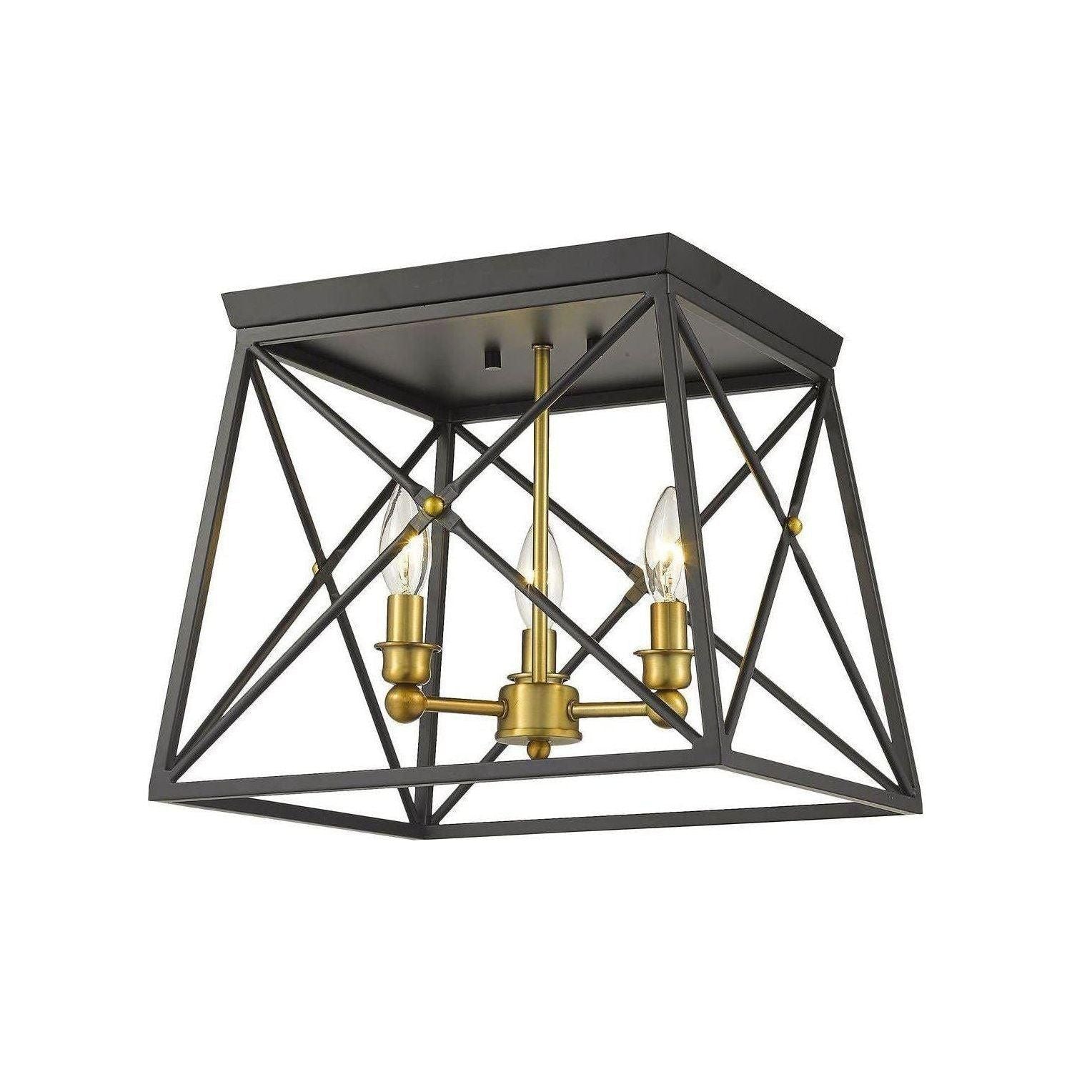 Z-Lite - Trestle Flush Mount - Lights Canada