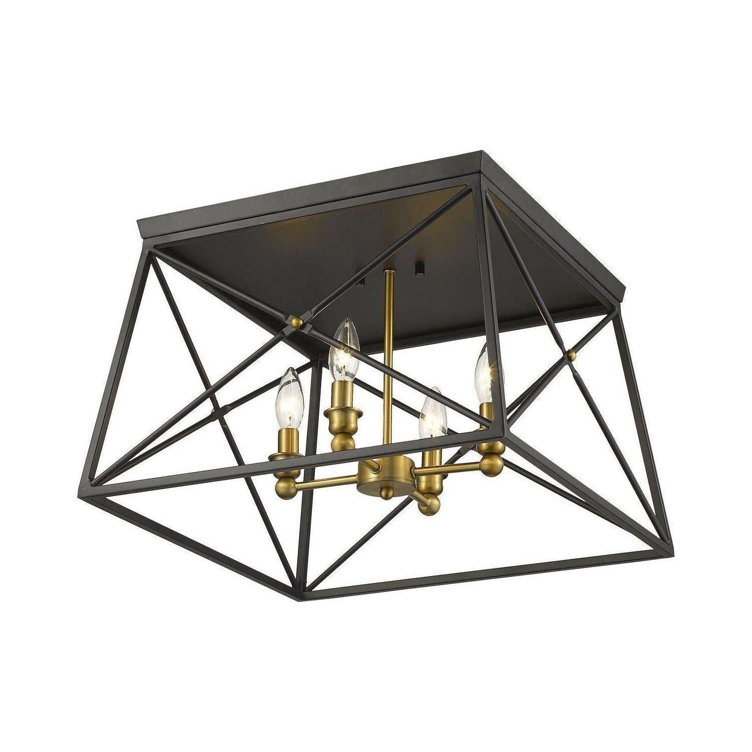 Z-Lite - Trestle Flush Mount - Lights Canada