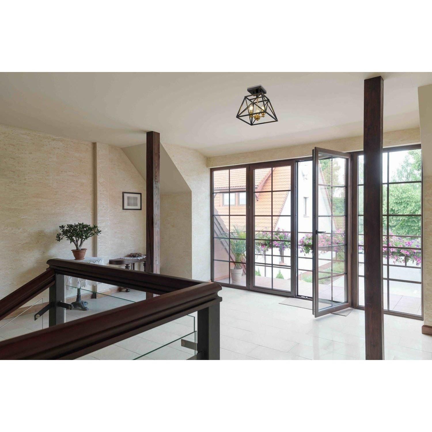 Z-Lite - Trestle Semi Flush Mount - Lights Canada