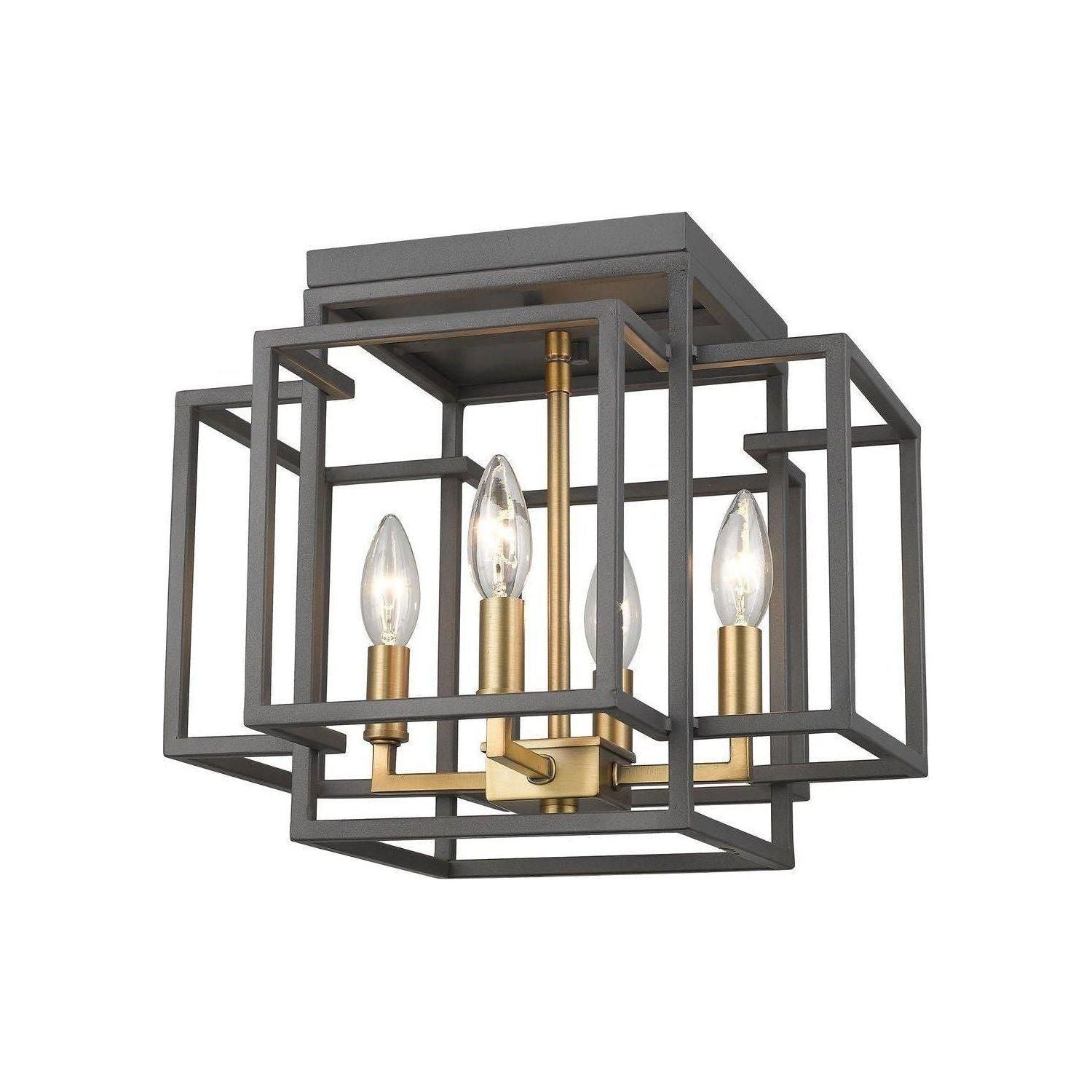 Z-Lite - Titania Flush Mount - Lights Canada