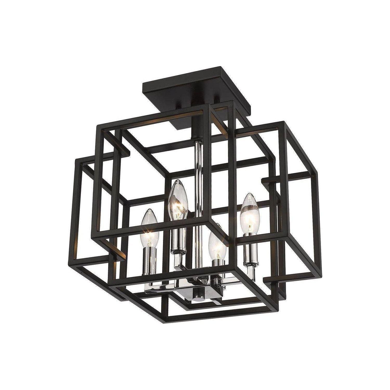Z-Lite - Titania Semi Flush Mount - Lights Canada