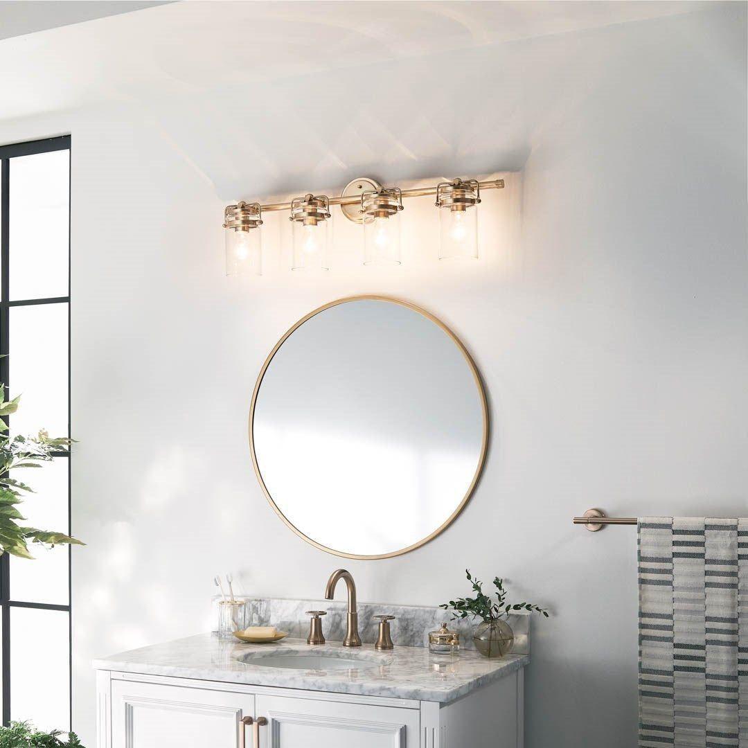 Kichler - Brinley 32.25" 4-Light Vanity Light - Lights Canada