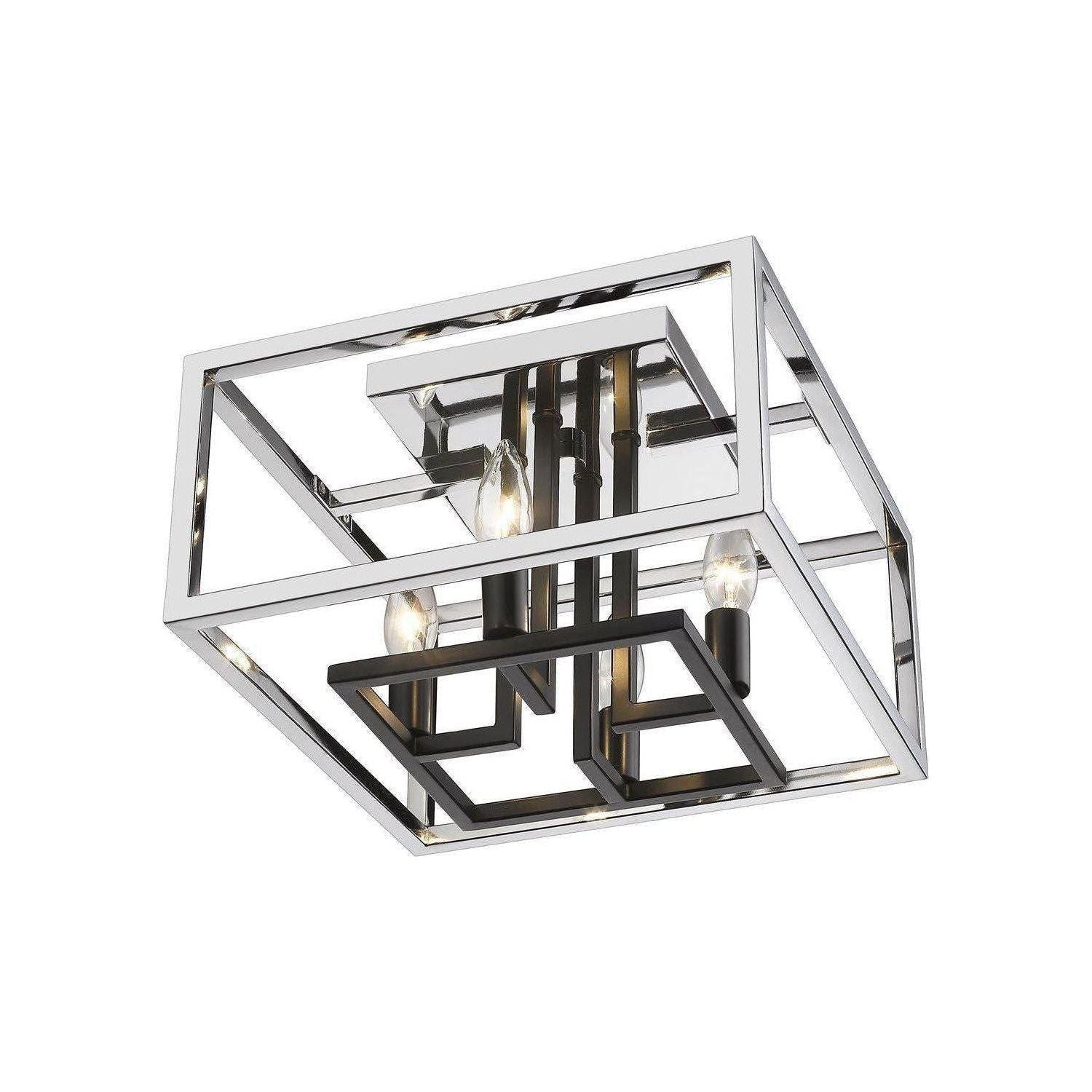 Z-Lite - Quadra Flush Mount - Lights Canada