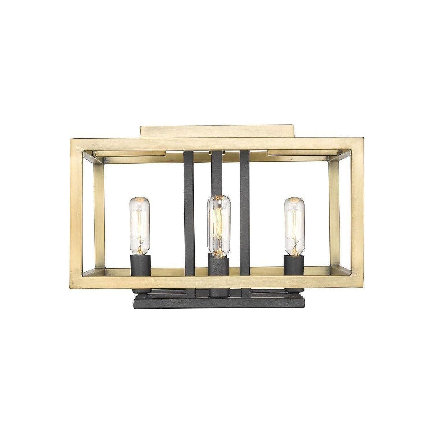 Z-Lite - Quadra Flush Mount - Lights Canada