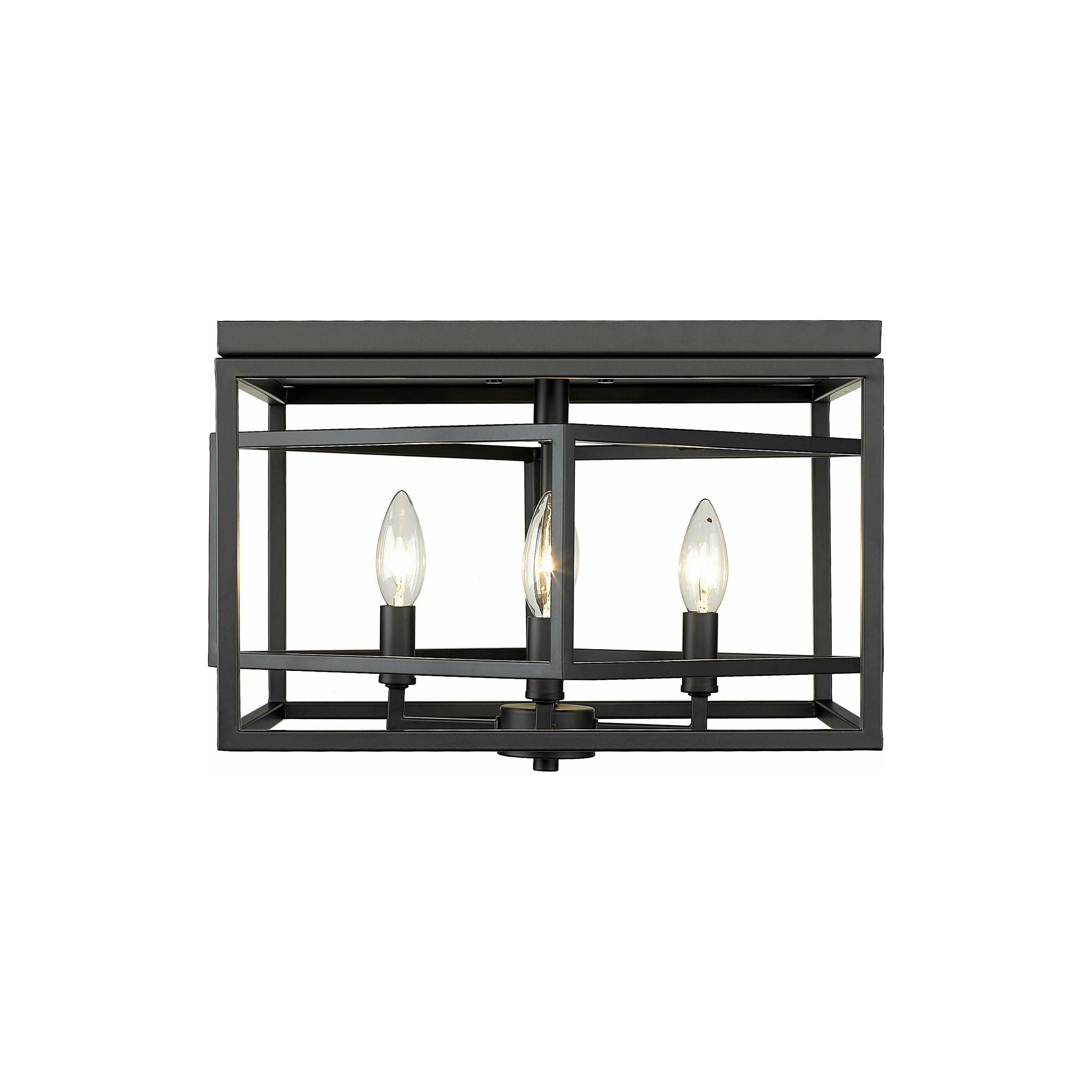 Z-Lite - Euclid 4-Light Flush Mount - Lights Canada