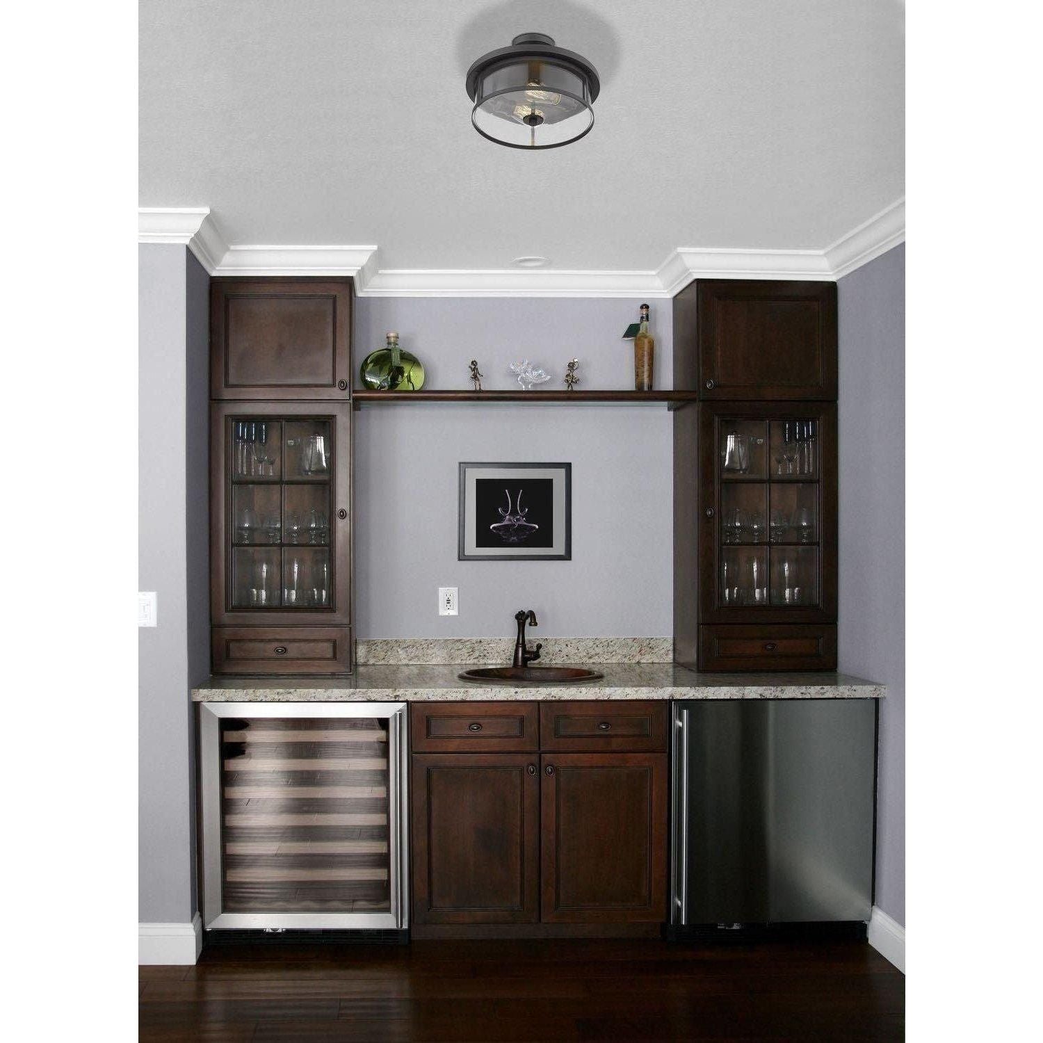 Z-Lite - Savannah Semi Flush Mount - Lights Canada