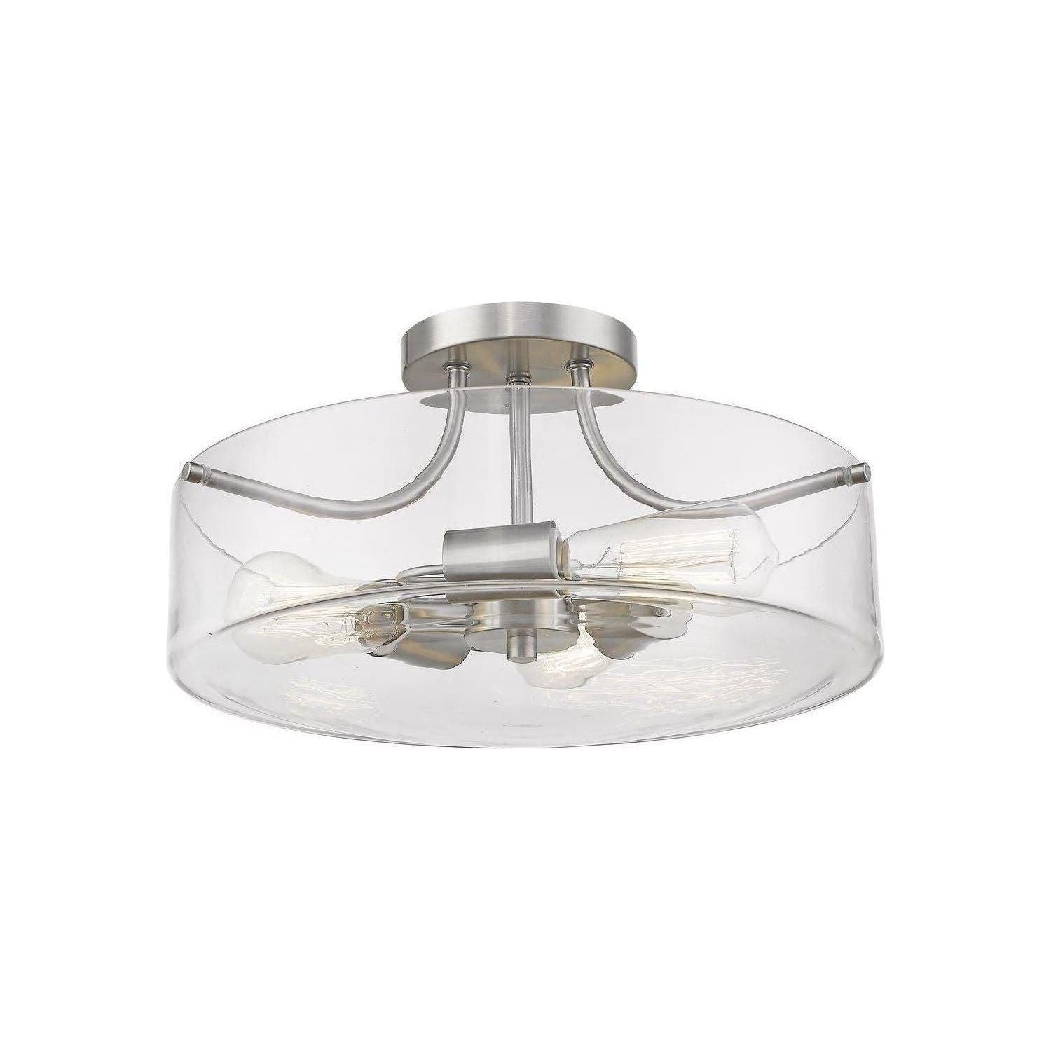 Z-Lite - Delaney Semi Flush Mount - Lights Canada