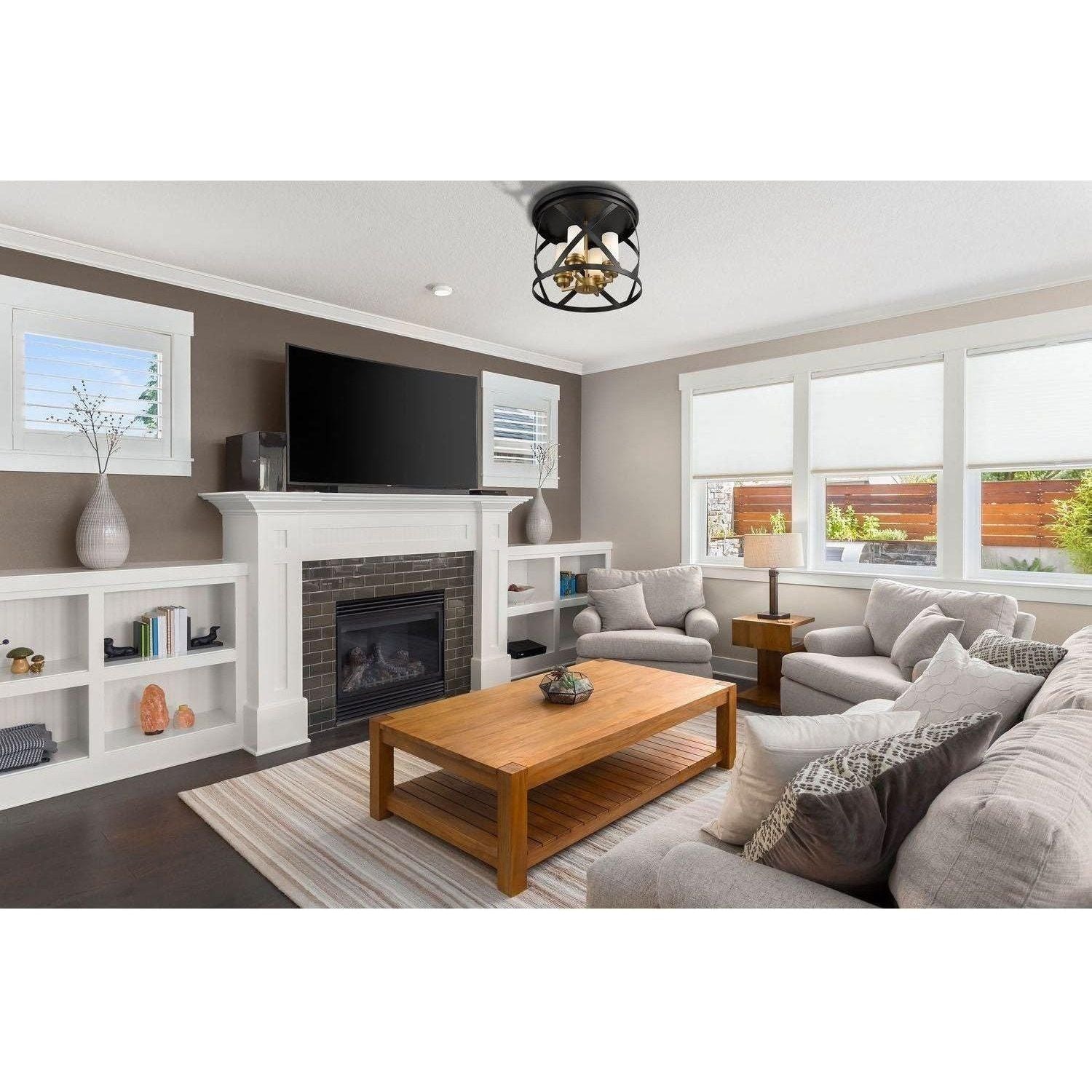 Z-Lite - Malcalester Flush Mount - Lights Canada