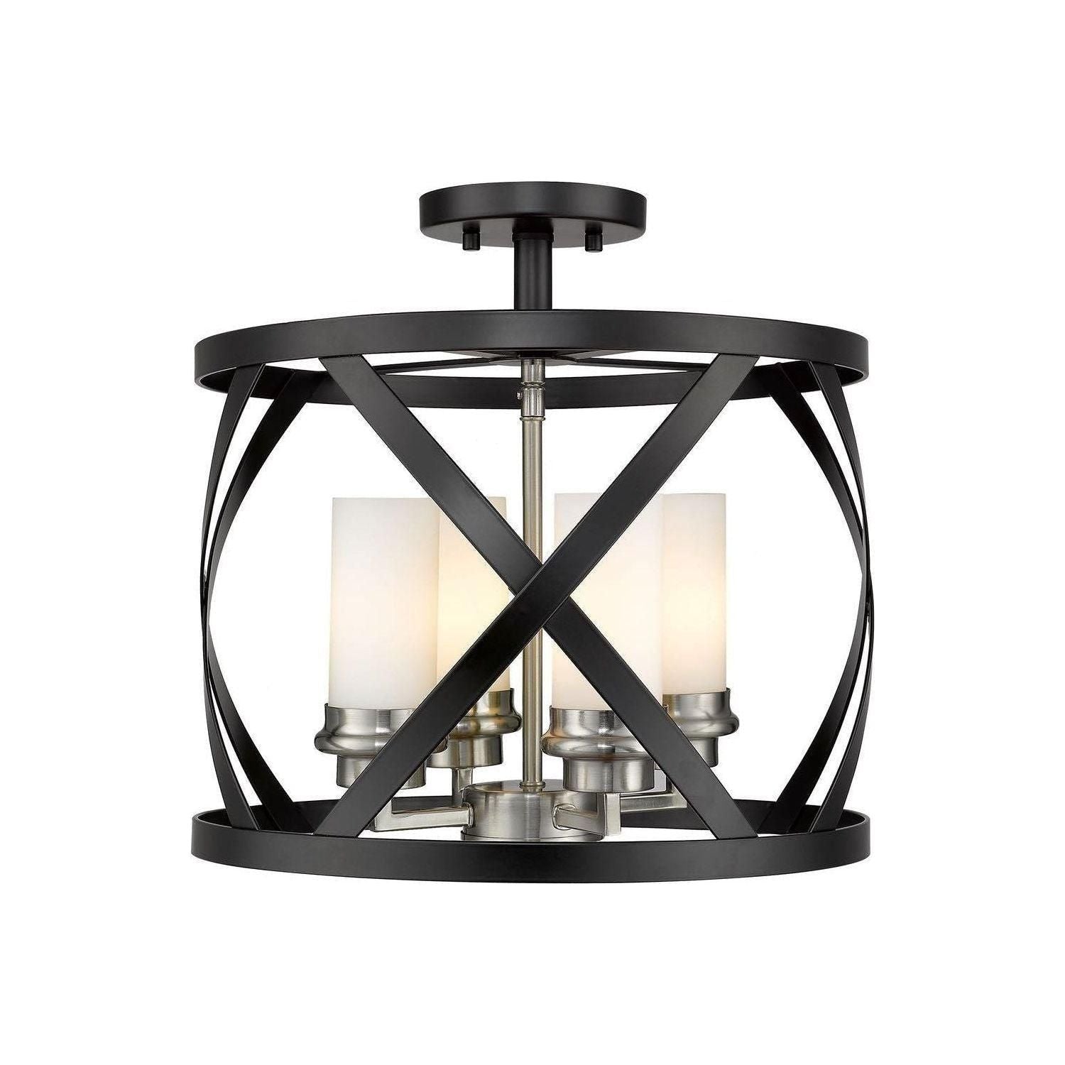 Z-Lite - Malcalester Semi Flush Mount - Lights Canada