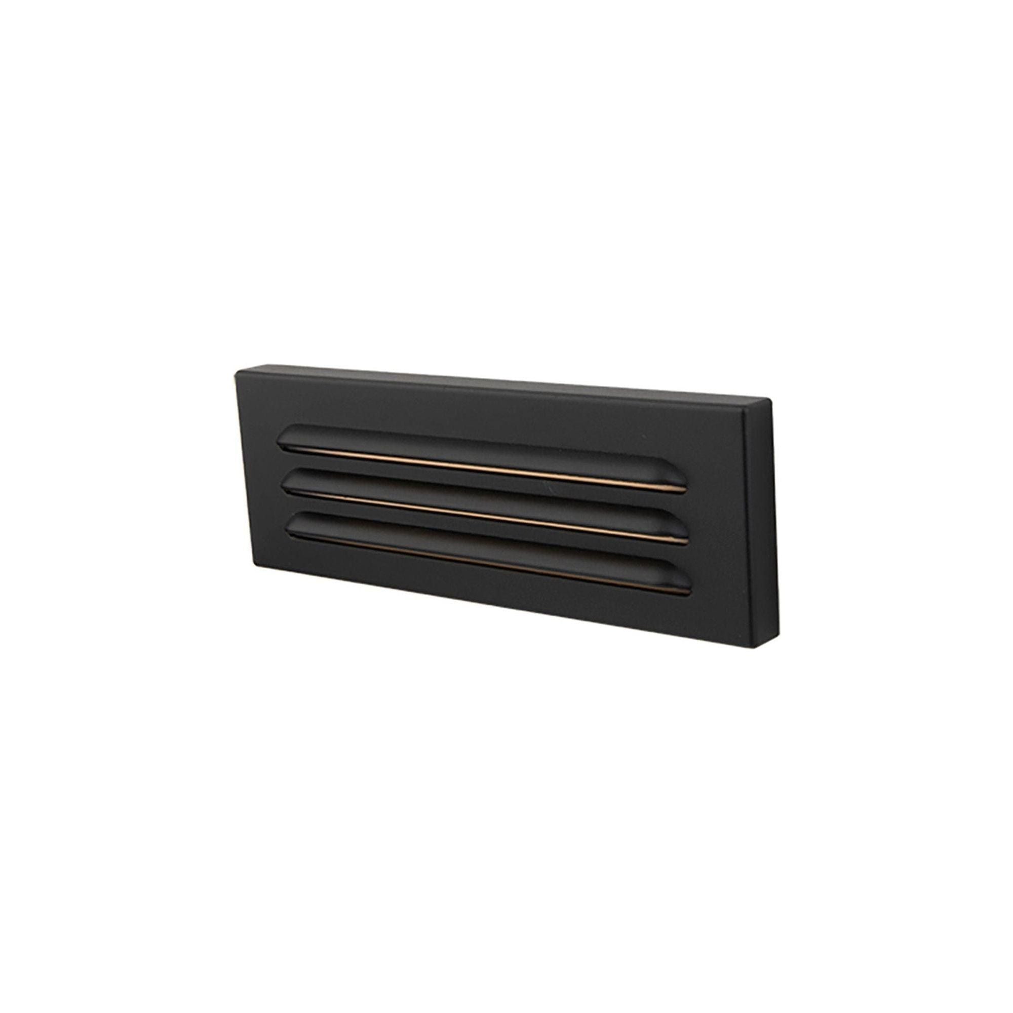 WAC Lighting - 9" 12V LED Horizontal Louvered Surface Mounted Indoor/Outdoor Step Light and Wall Light - Lights Canada