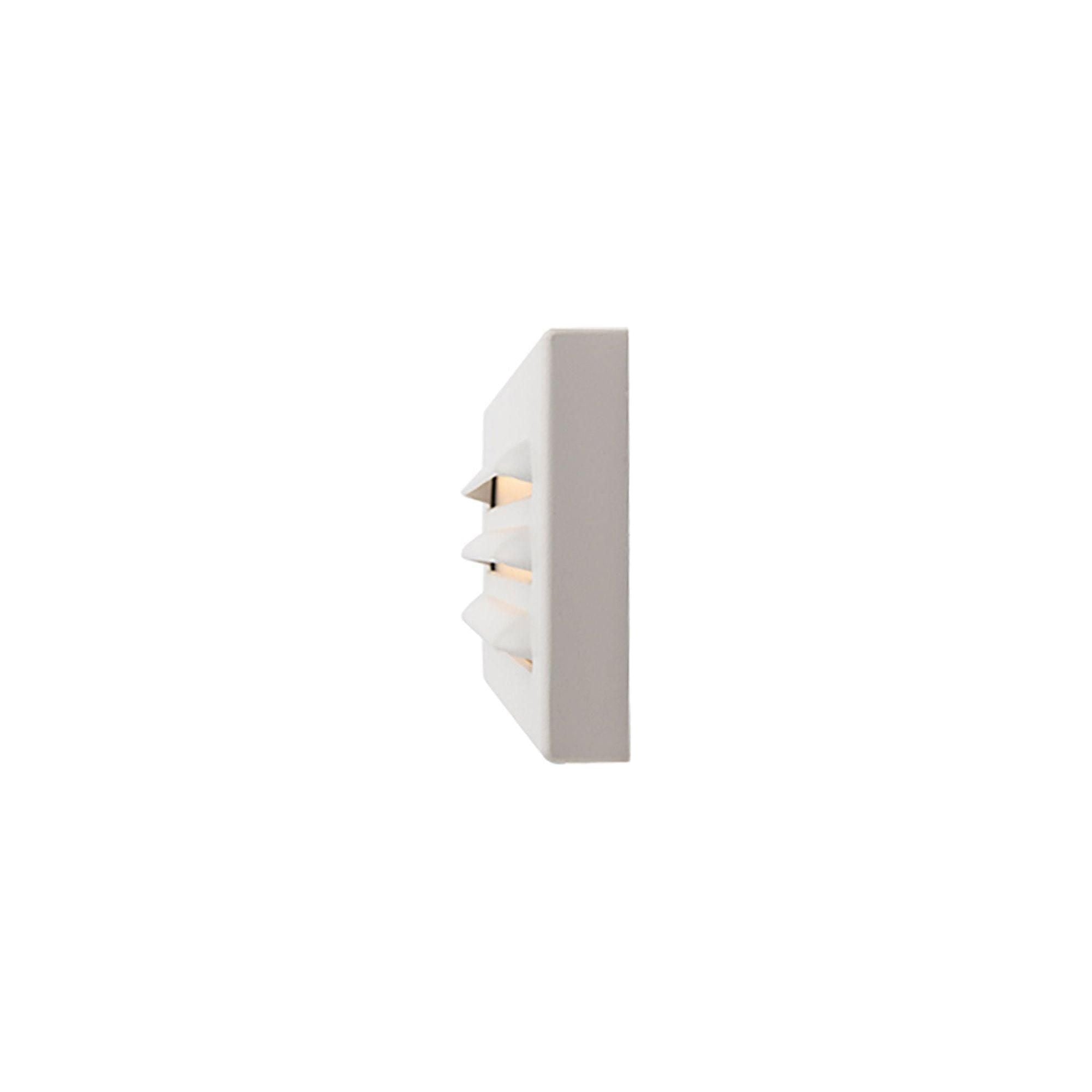 WAC Lighting - 9" 12V LED Horizontal Louvered Surface Mounted Indoor/Outdoor Step Light and Wall Light - Lights Canada