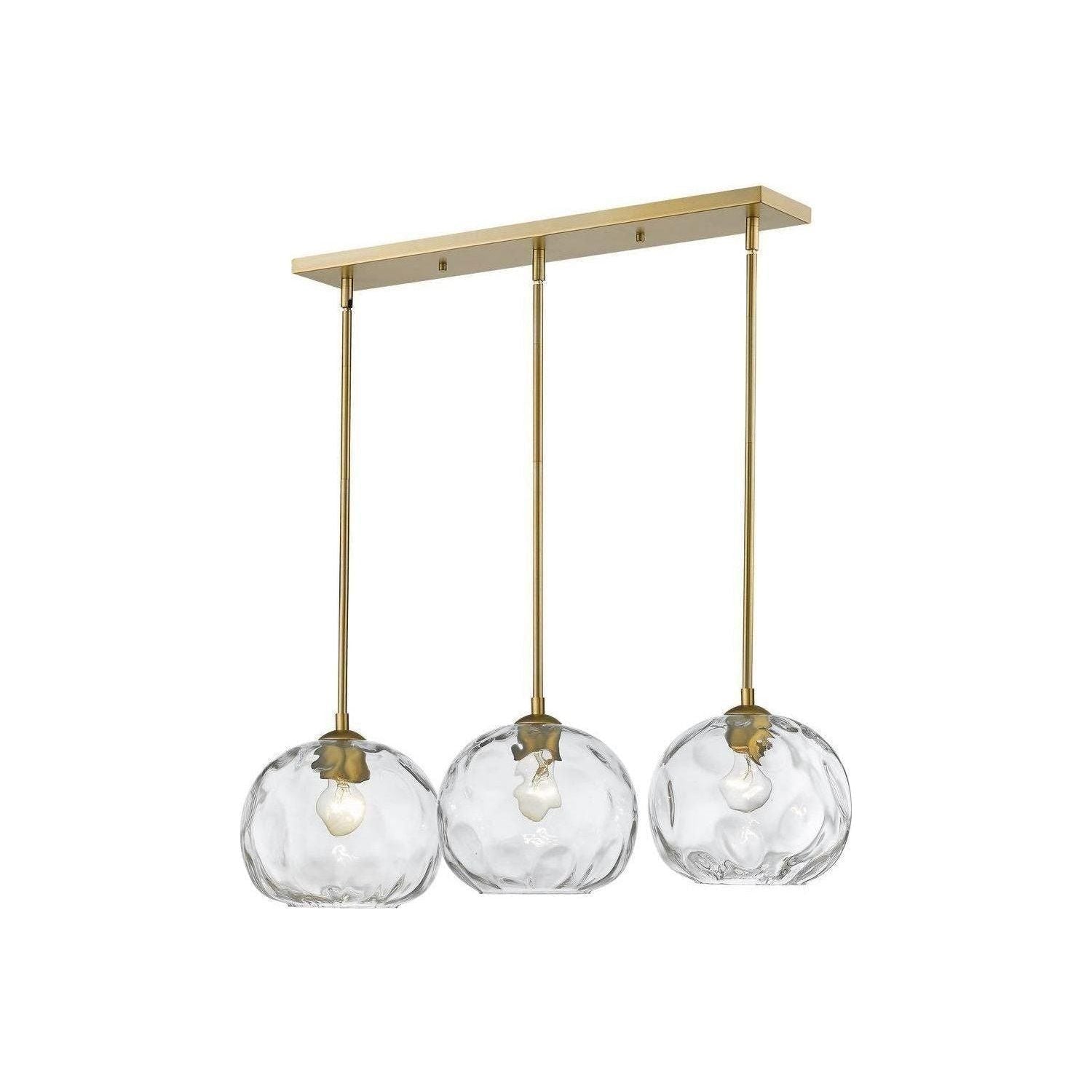 Z-Lite - Chloe 3-Light Linear Chandelier - Lights Canada