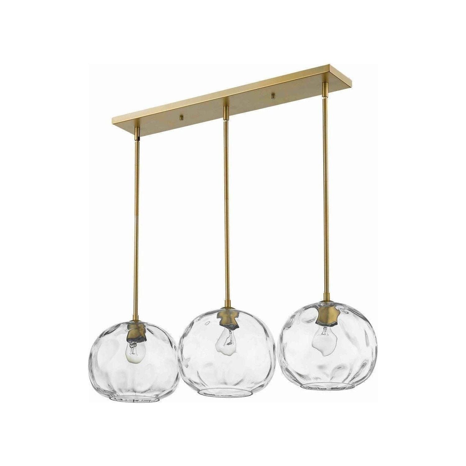 Z-Lite - Chloe 3-Light Linear Chandelier - Lights Canada