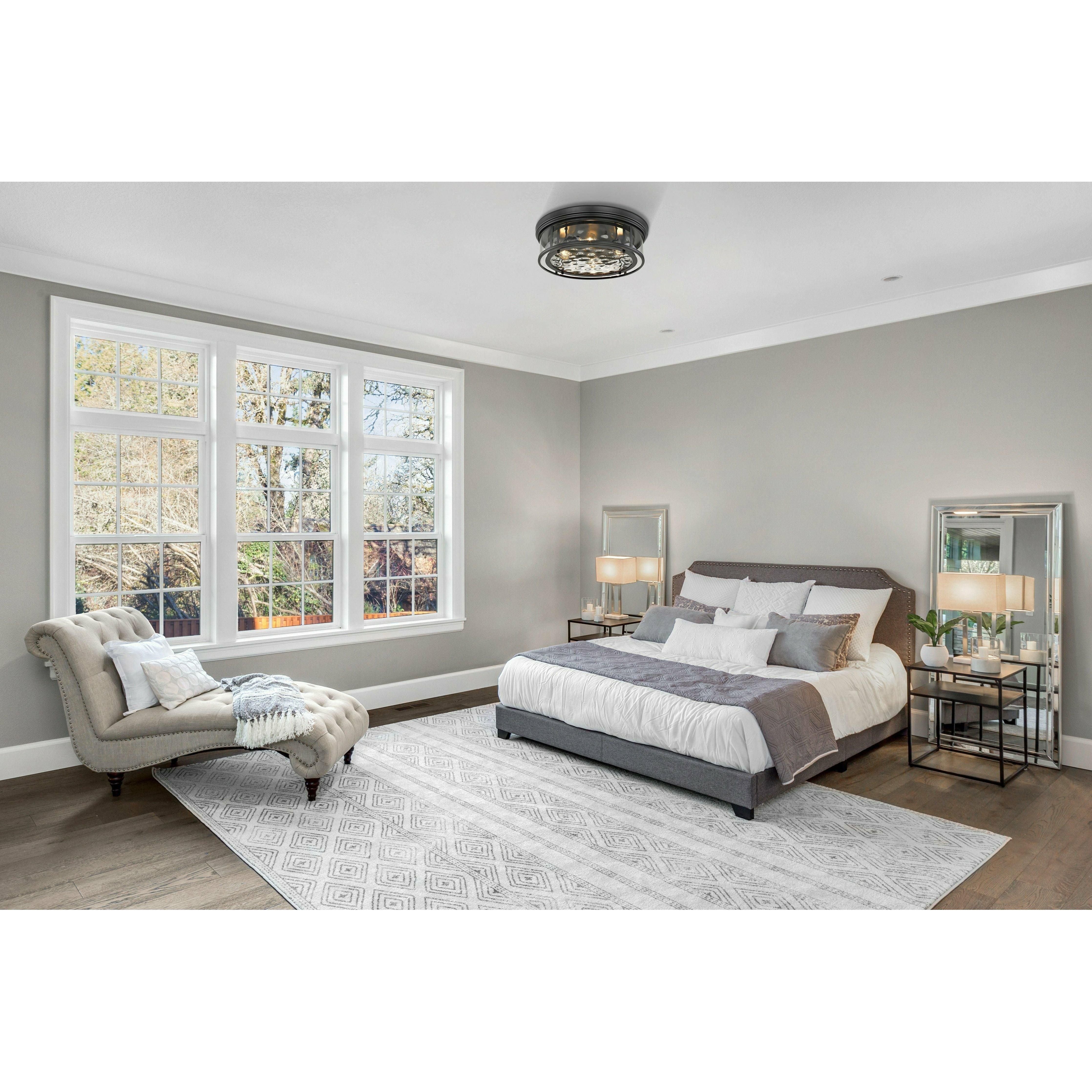 Z-Lite - Clarion 4-Light Flush Mount - Lights Canada