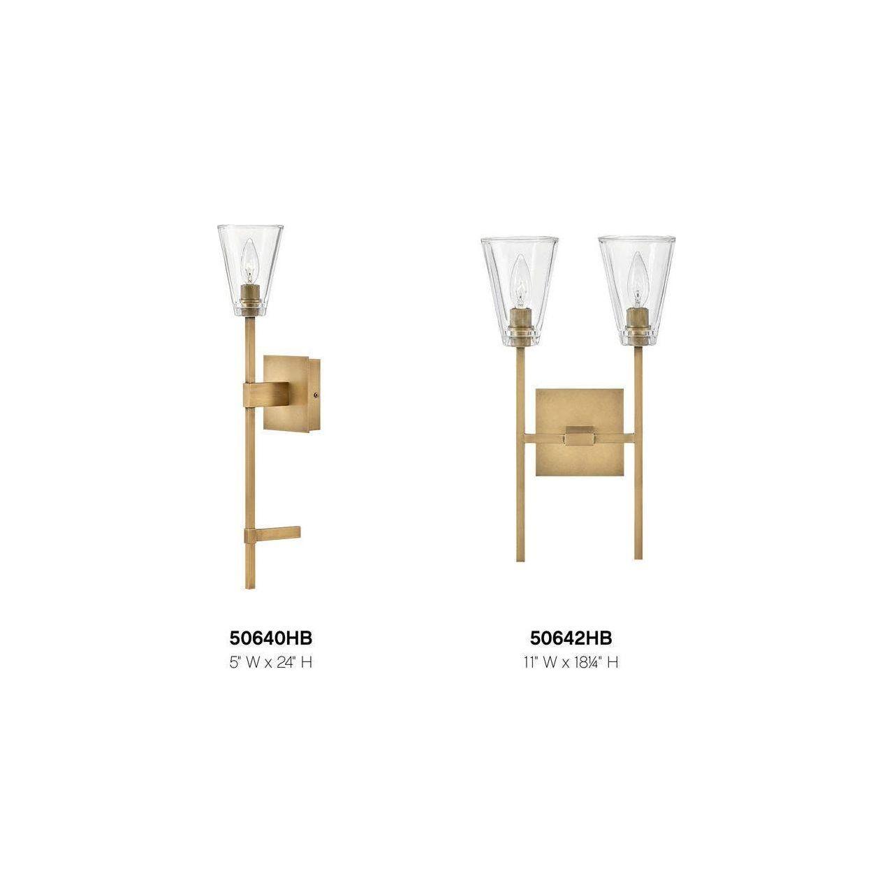 Hinkley - Auden Two Light Vanity - Lights Canada