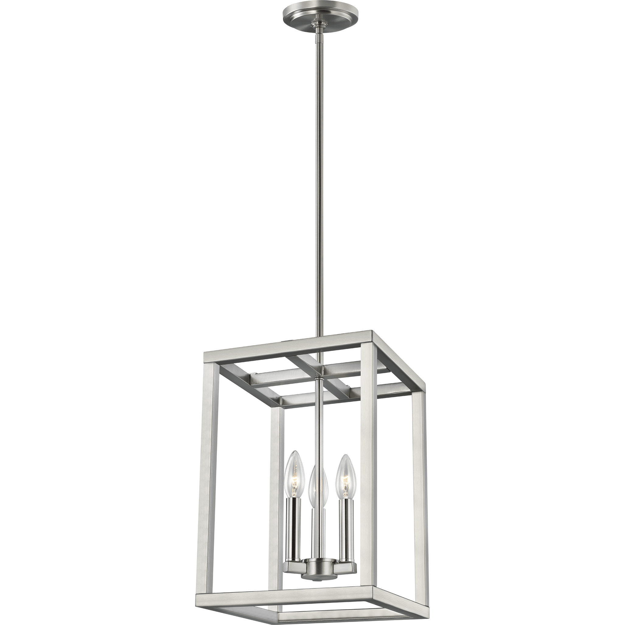 Generation Lighting - Moffet Street Small 3-Light Pendant (with Bulbs) - Lights Canada